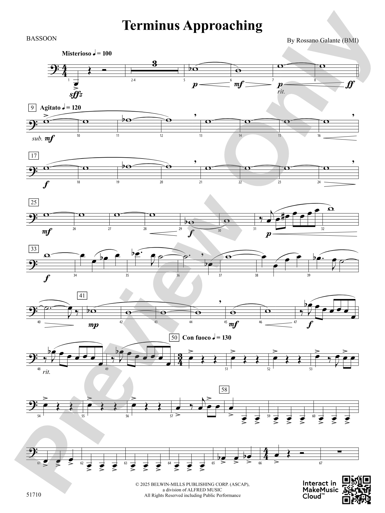 Terminus Approaching: Bassoon