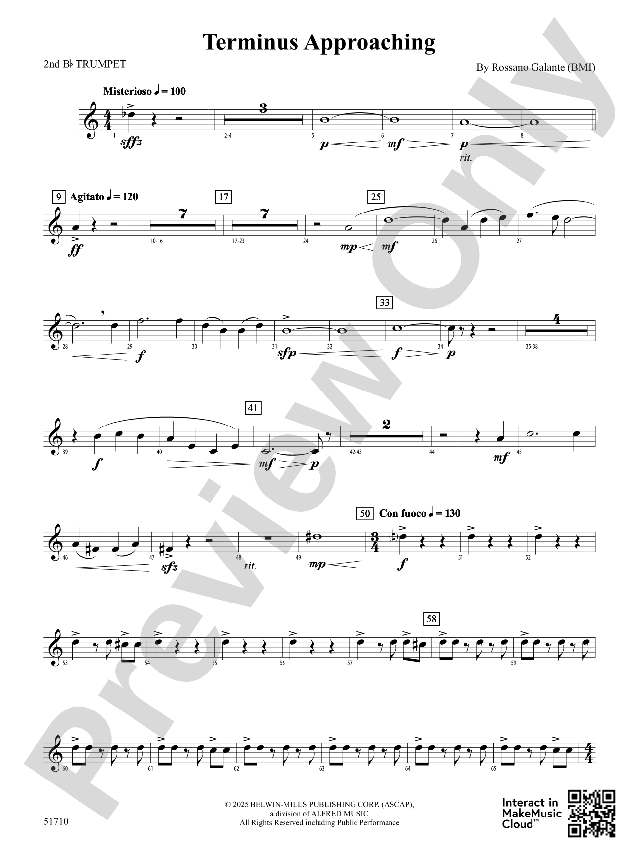 Terminus Approaching: 2nd B-flat Trumpet