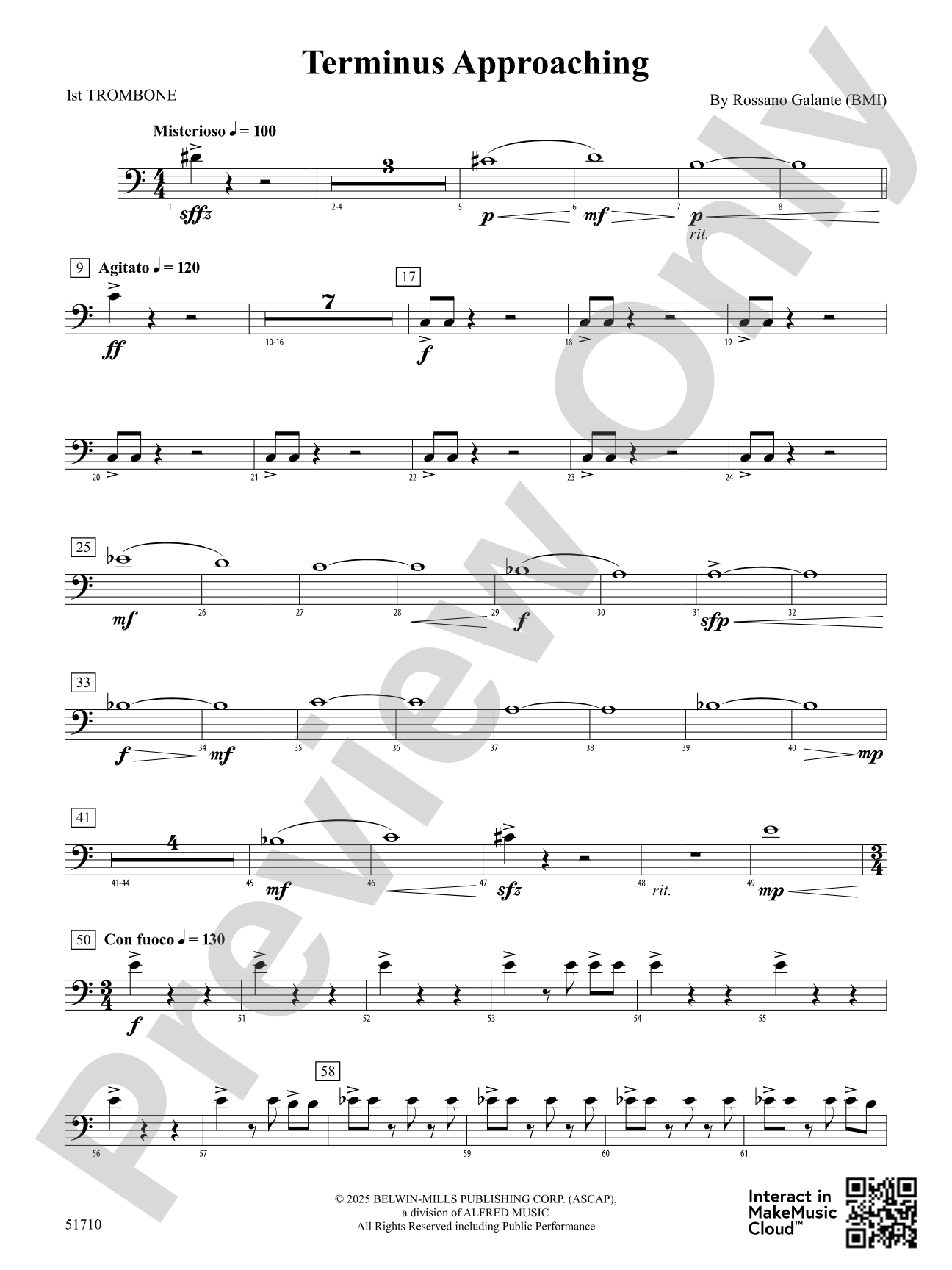 Terminus Approaching: 1st Trombone