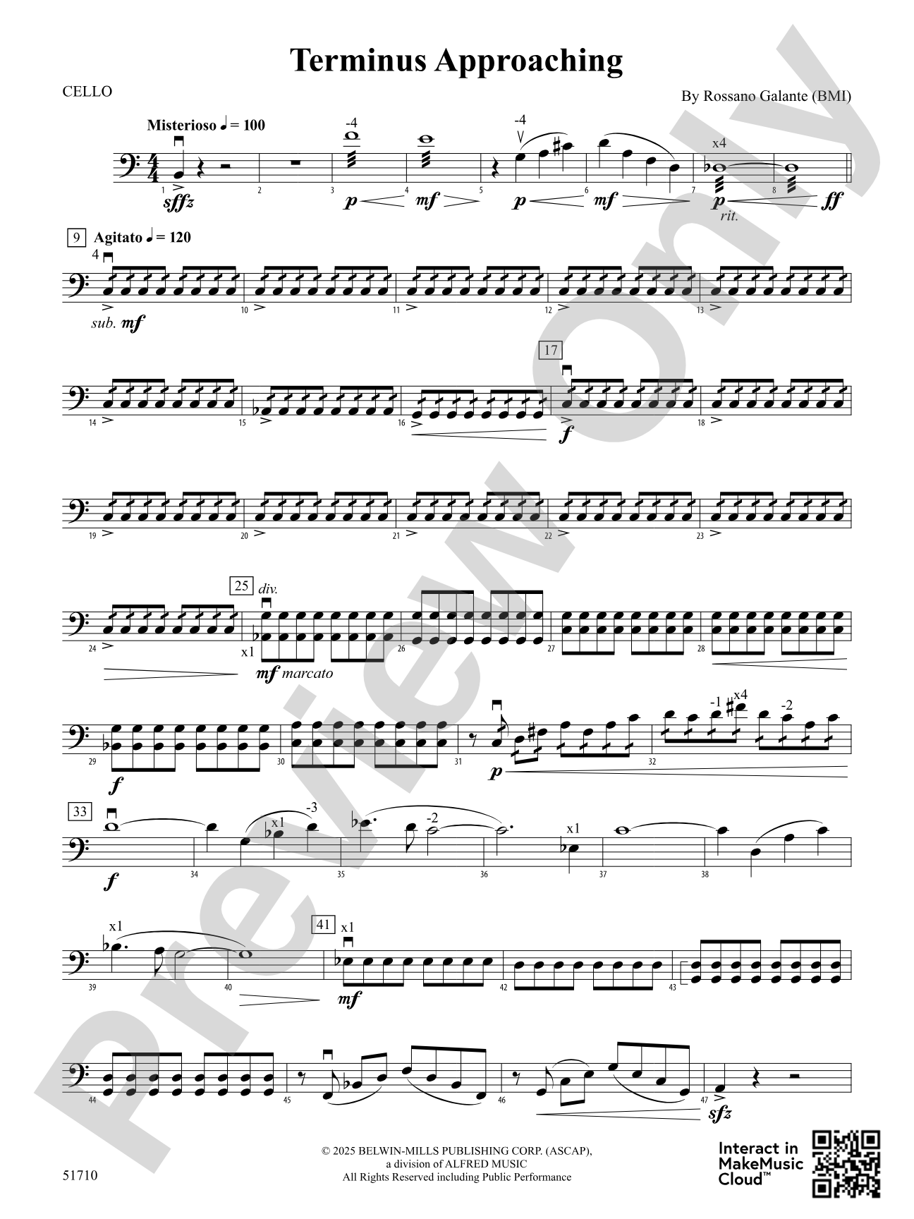 Terminus Approaching: Cello