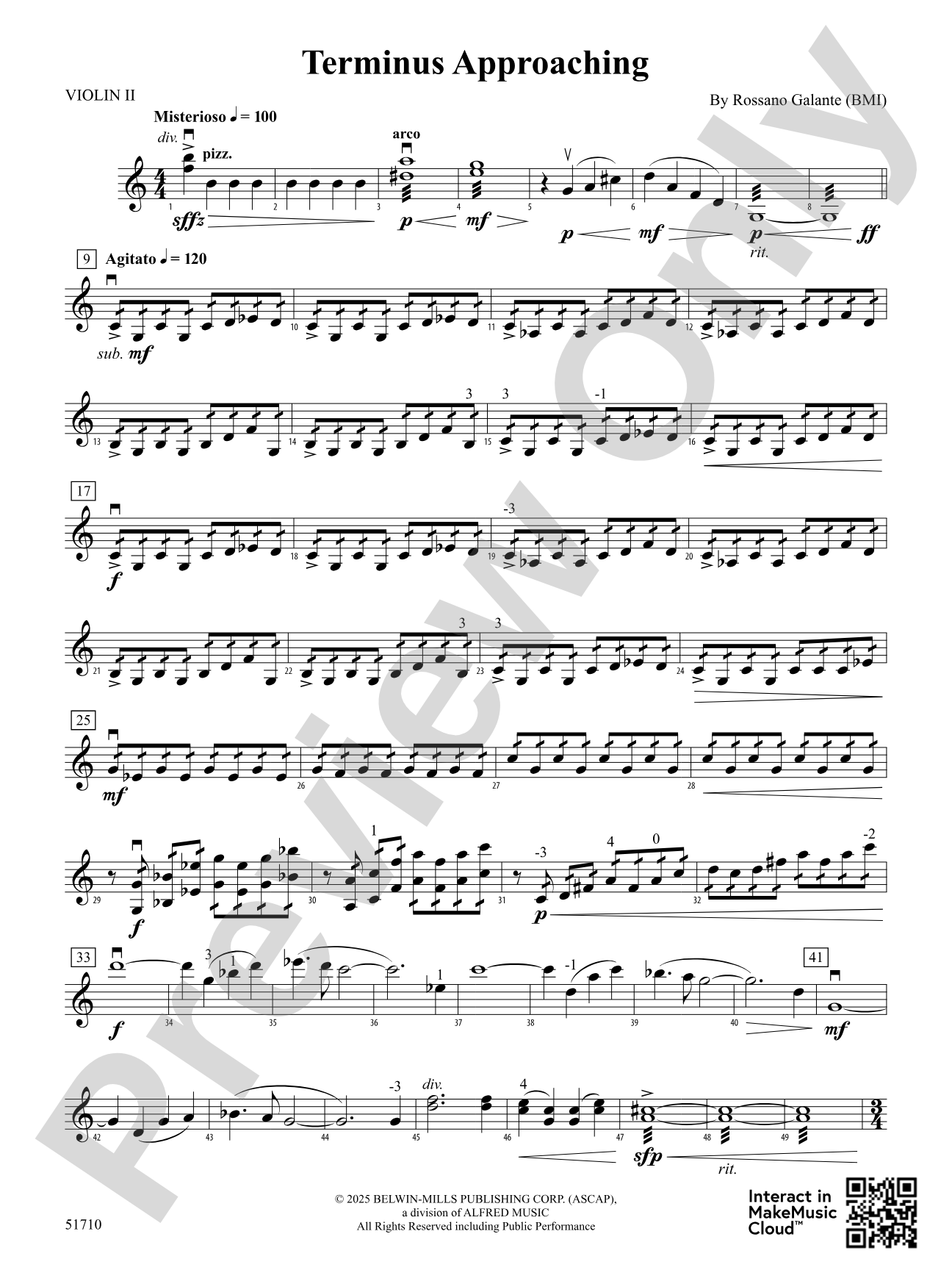 Terminus Approaching: 2nd Violin