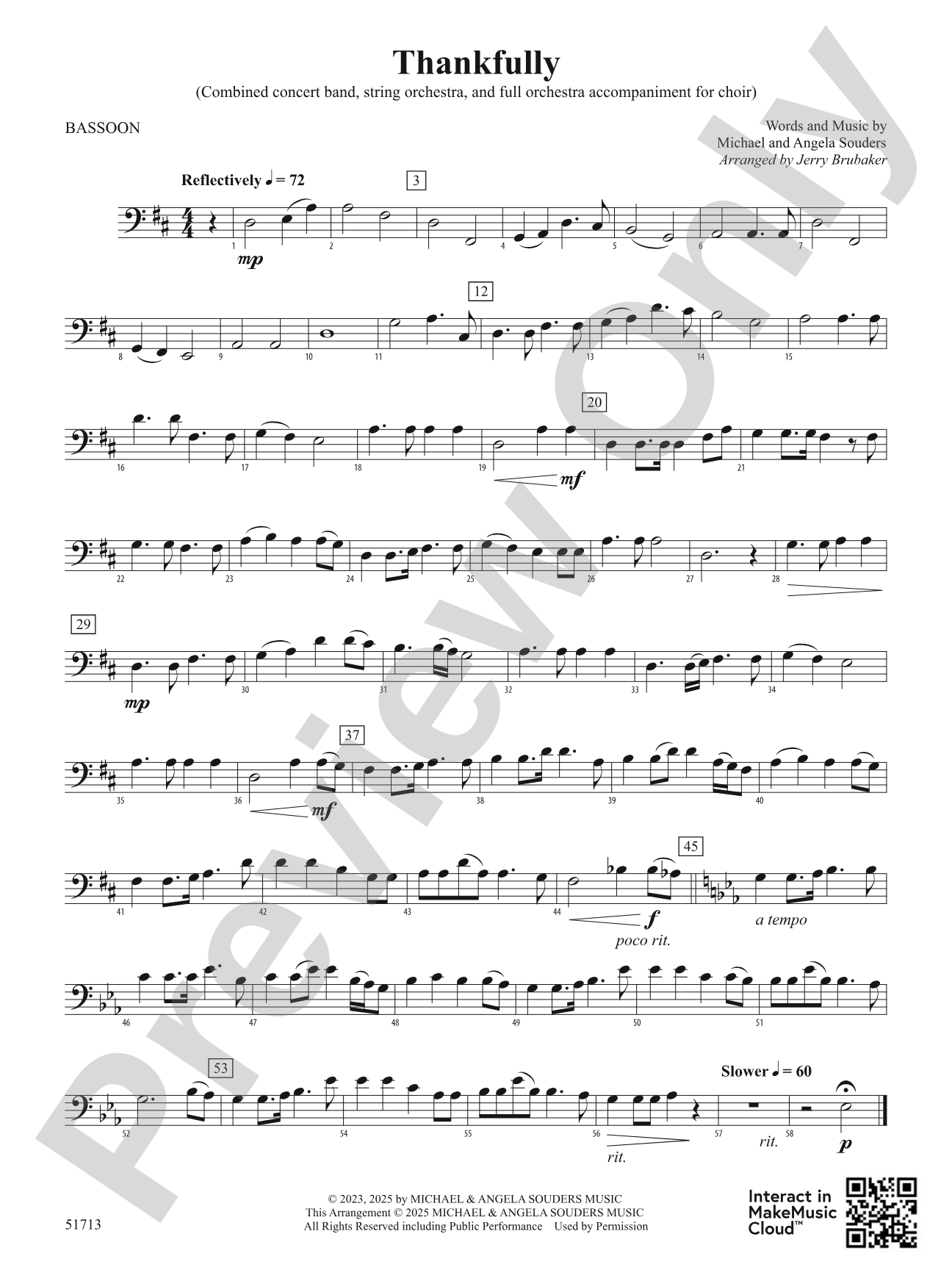 Thankfully: Bassoon