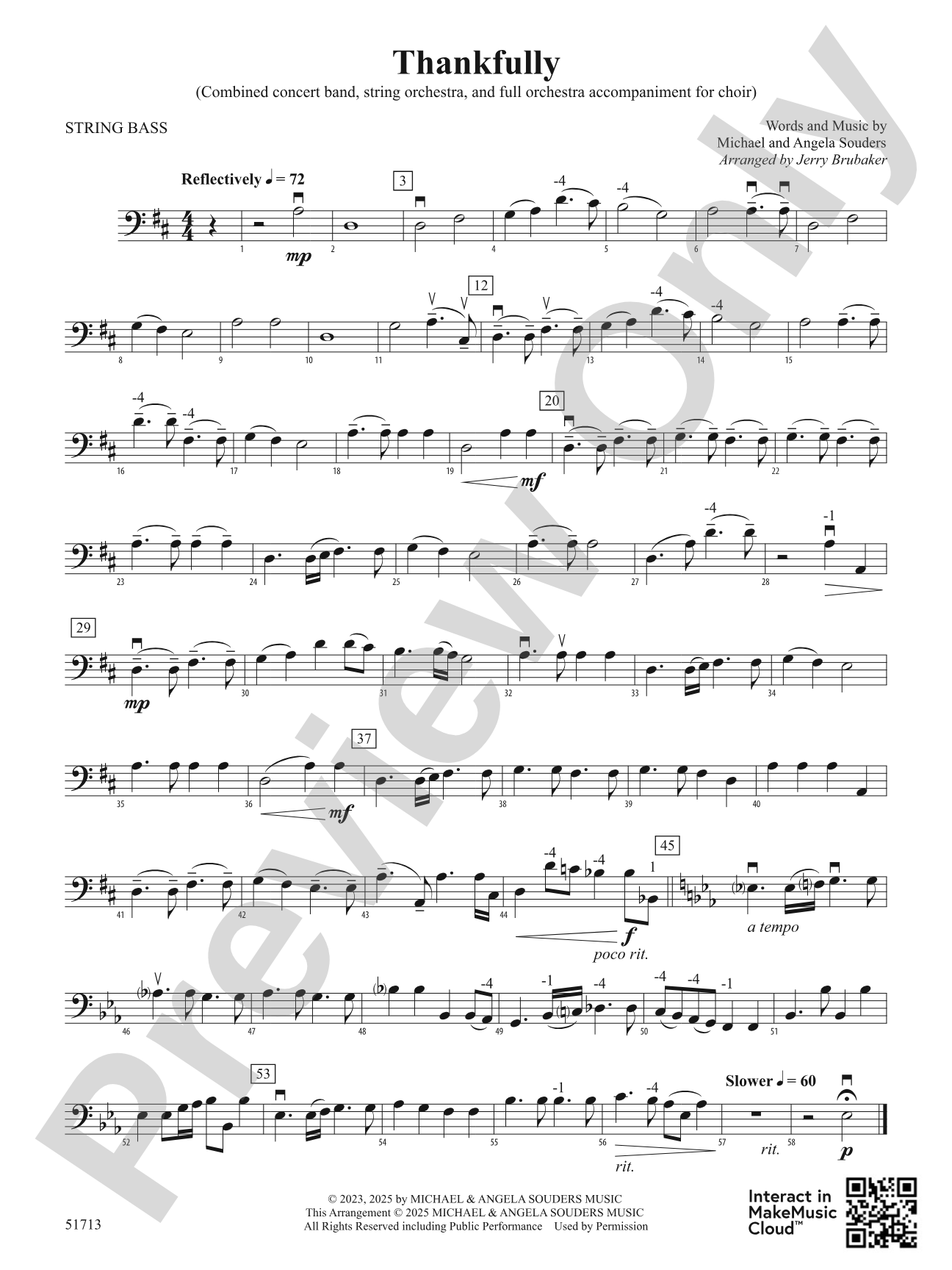 Thankfully: String Bass