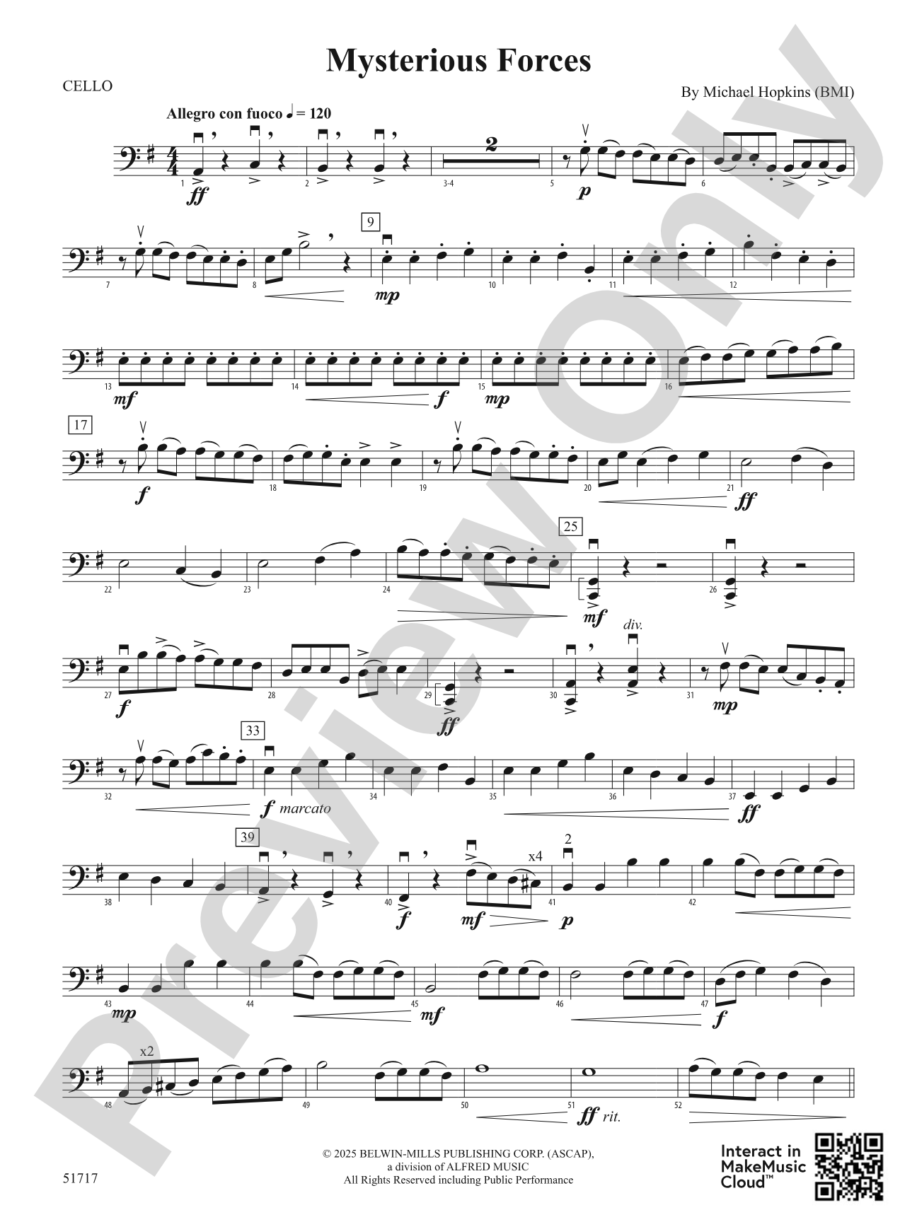 Mysterious Forces: Cello