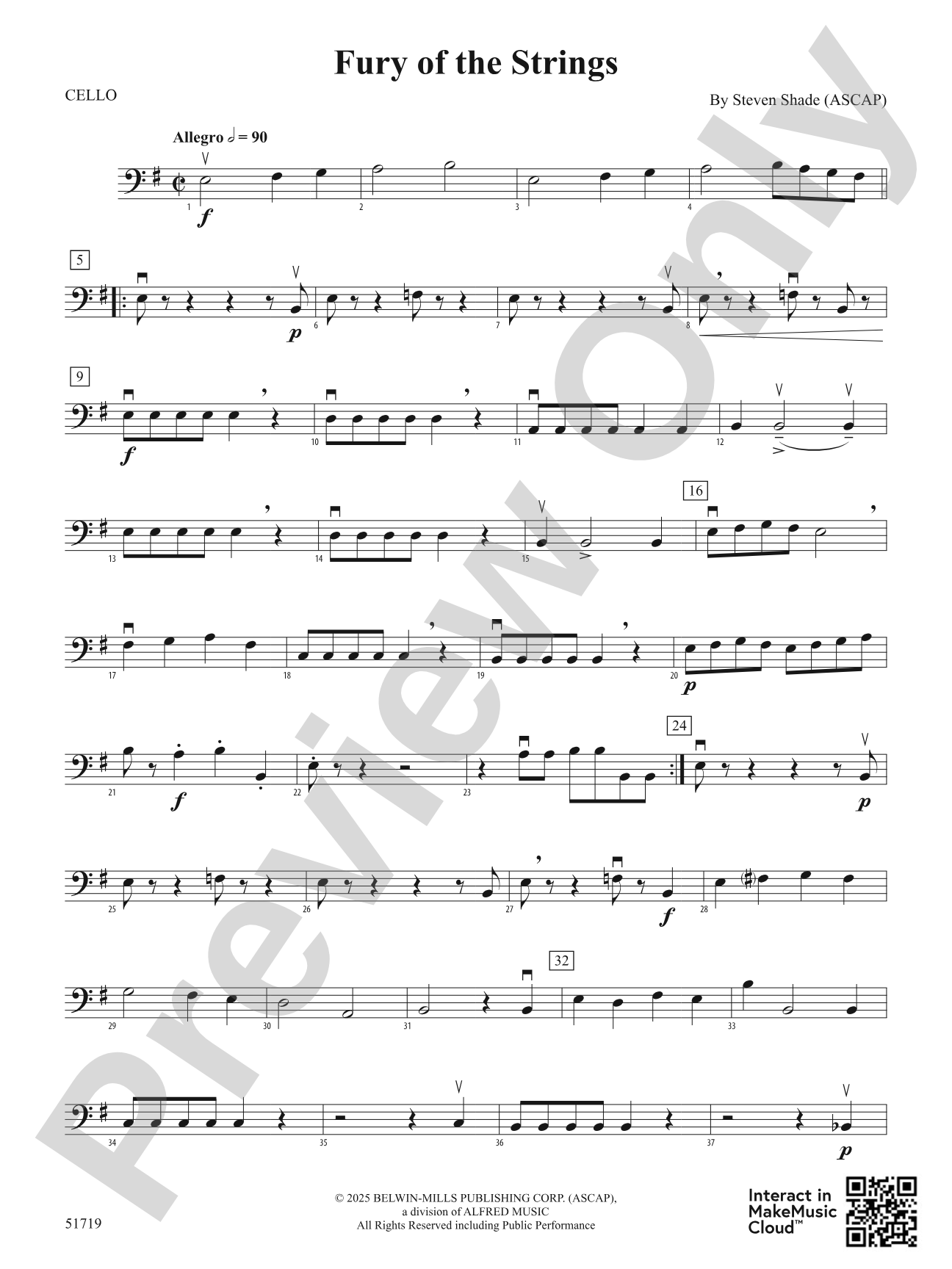 Fury of the Strings: Cello