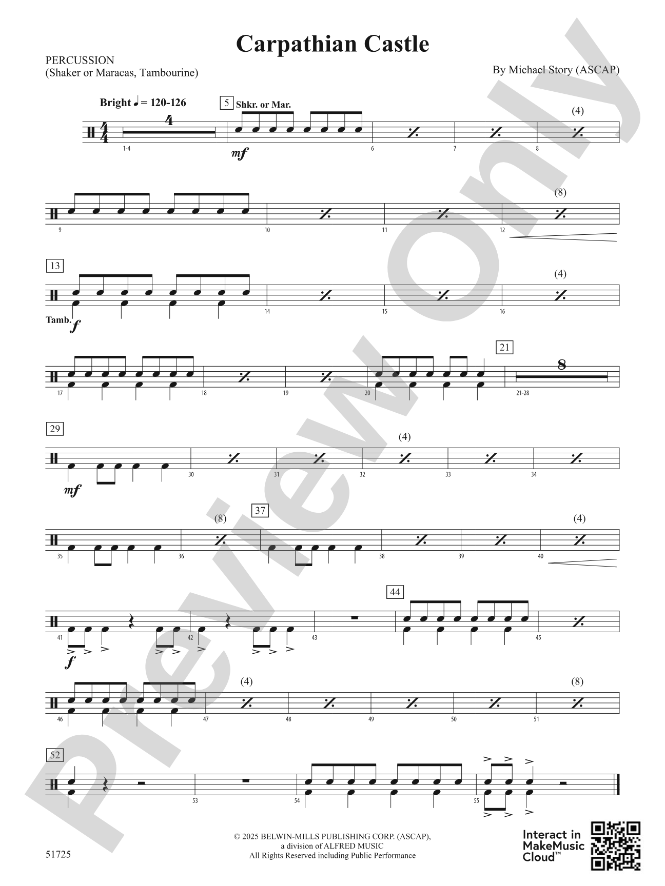 Carpathian Castle: 1st Percussion