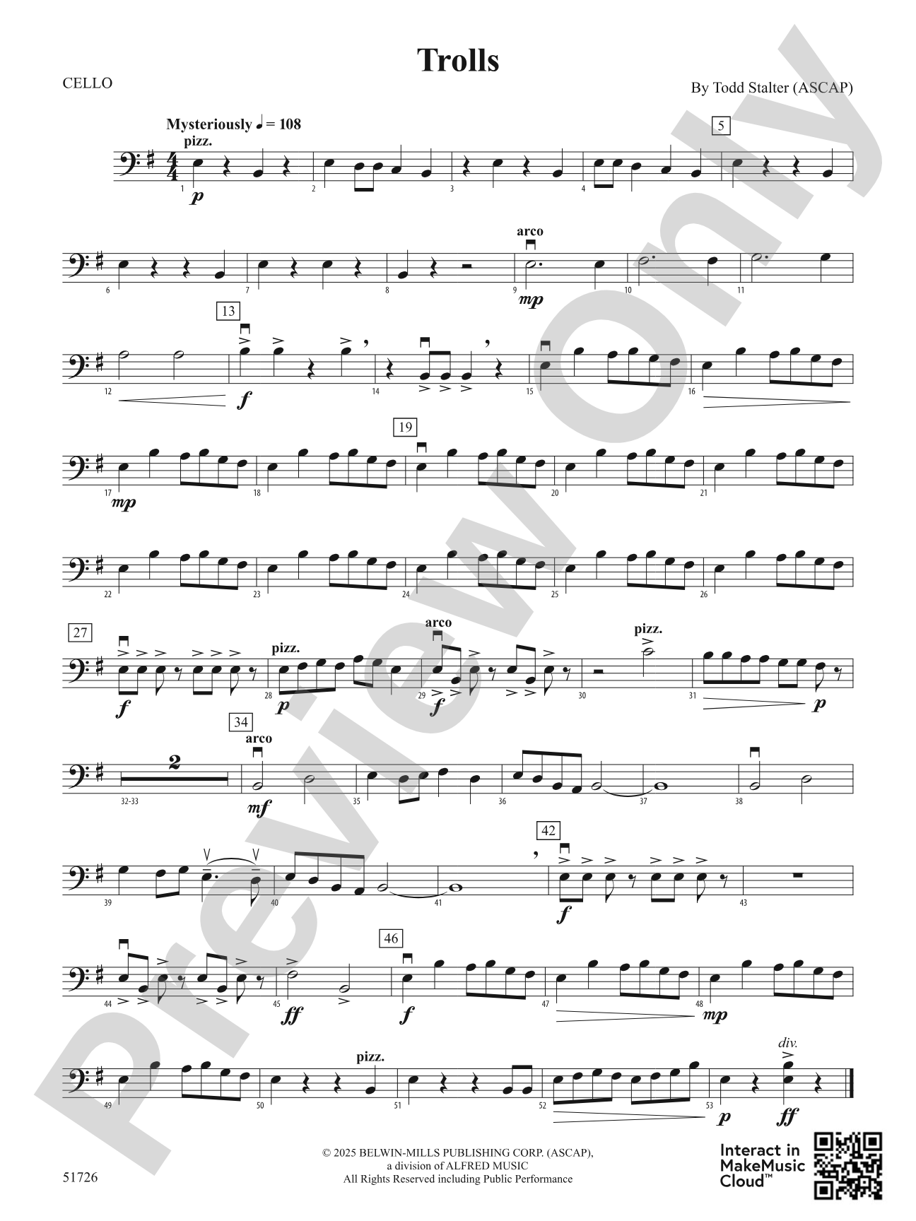 Trolls: Cello