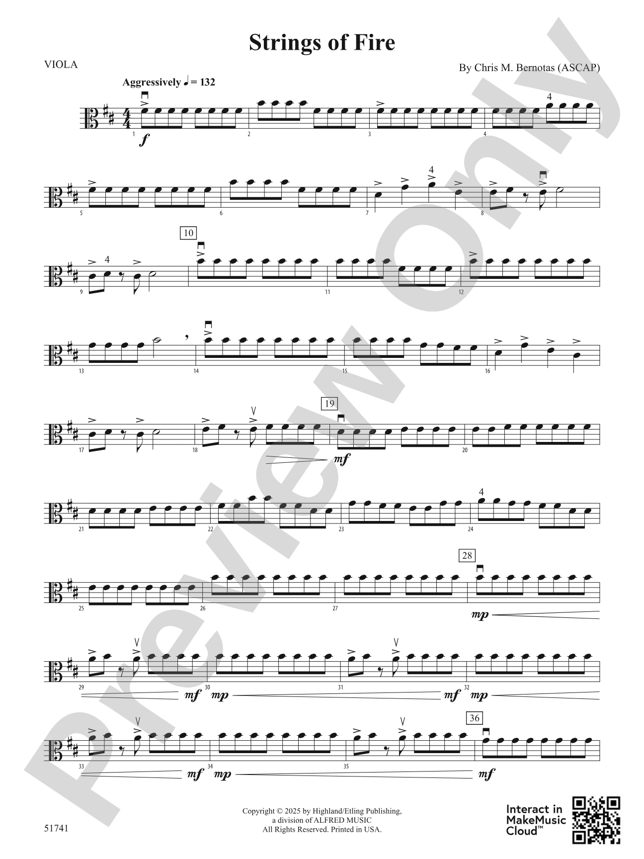 Strings of Fire: Viola