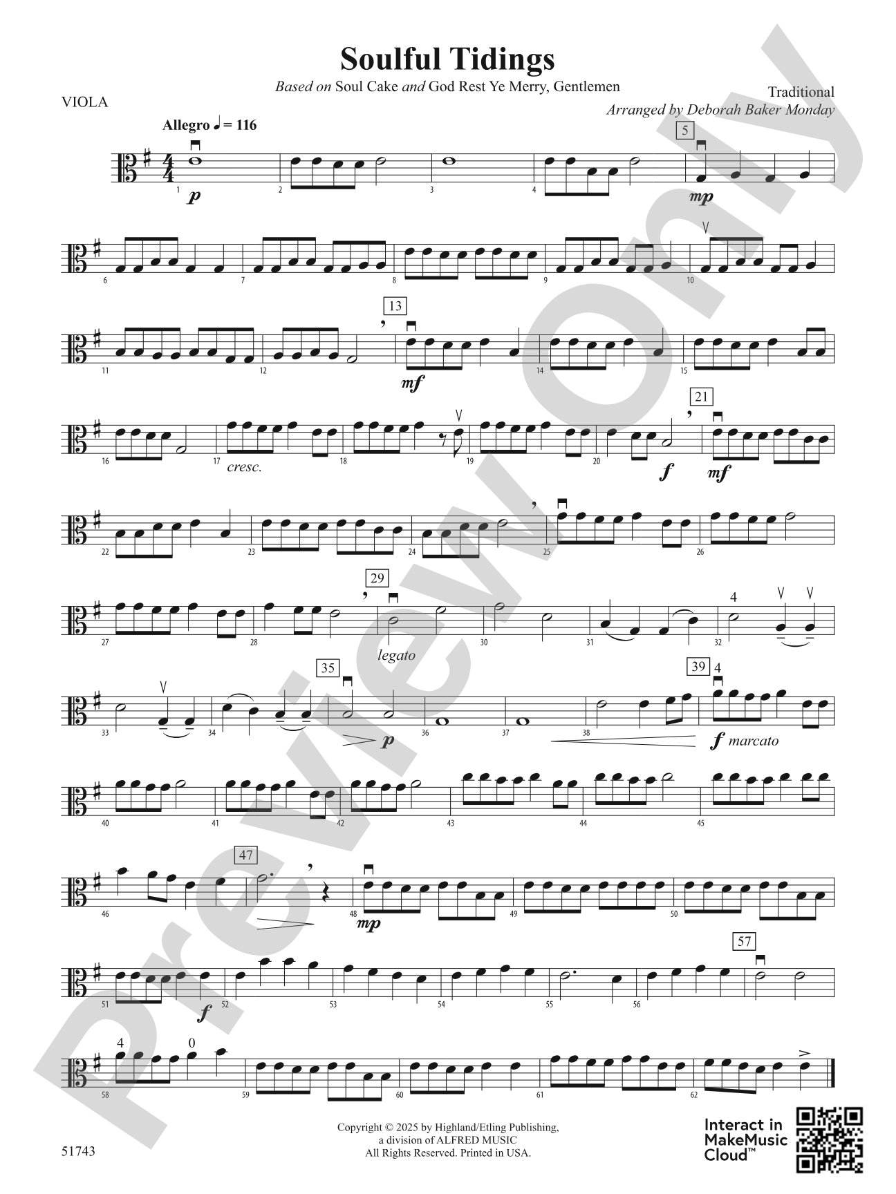Soulful Tidings: Viola