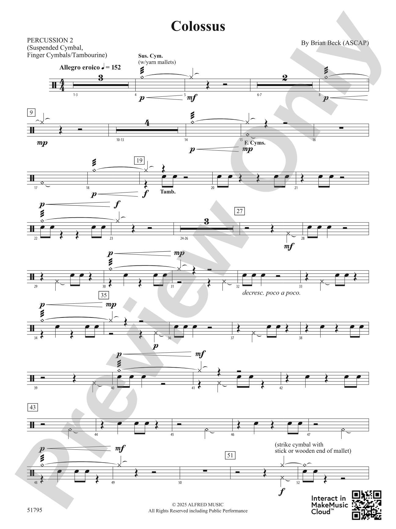 Colossus: 2nd Percussion