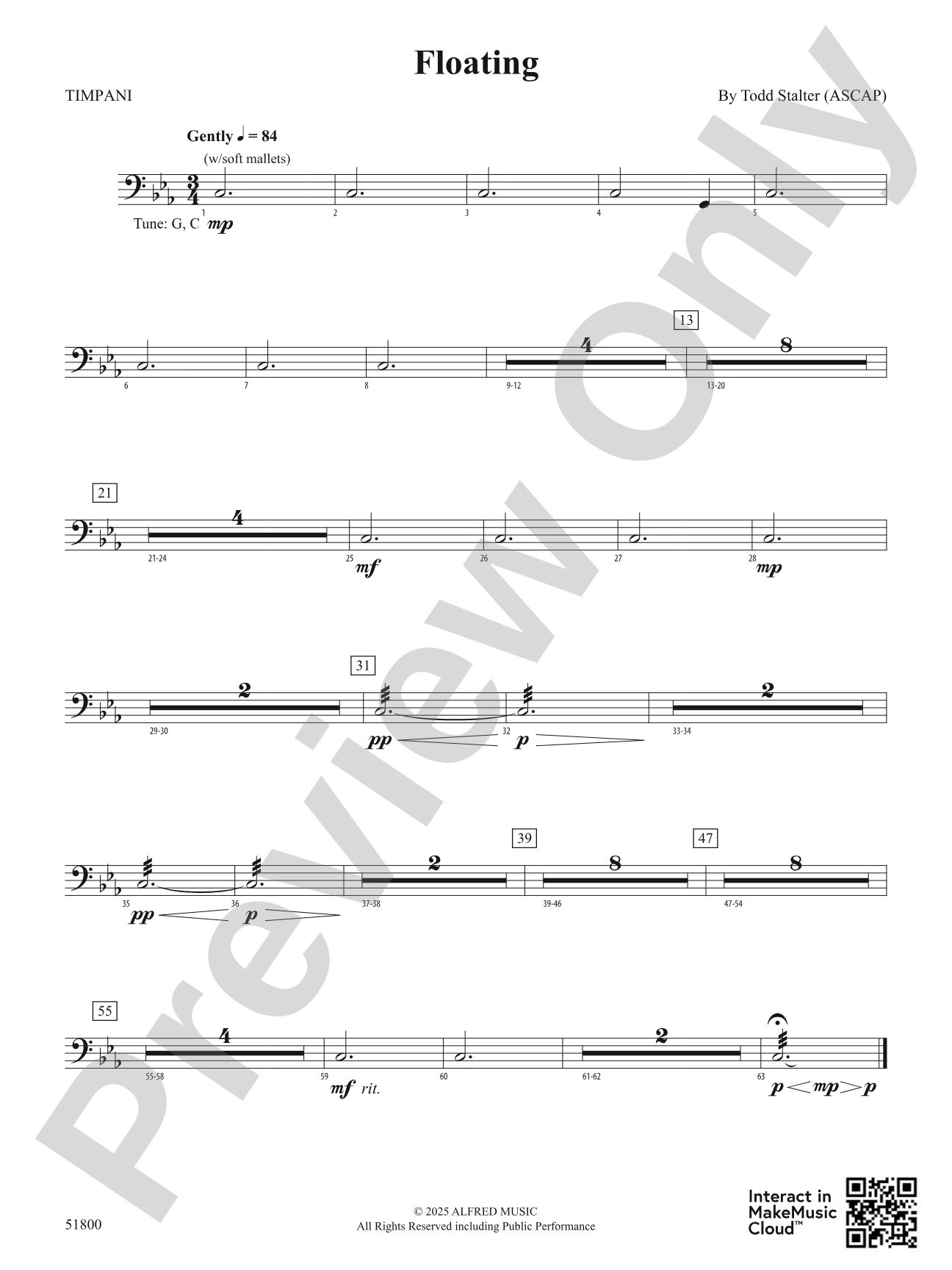 Floating: Timpani