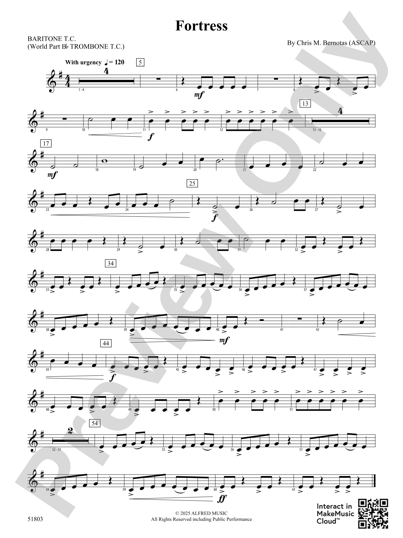 Fortress: Baritone T.C.
