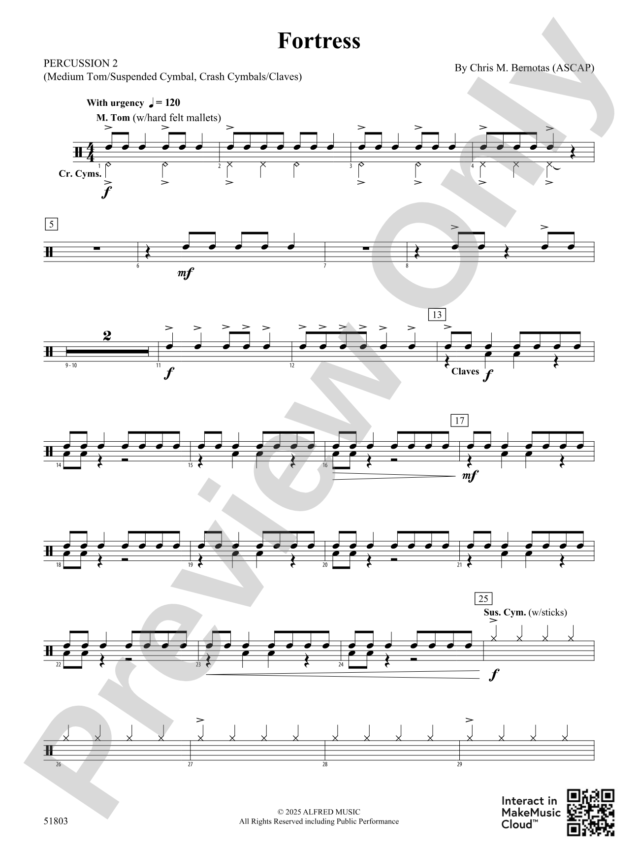 Fortress: 2nd Percussion