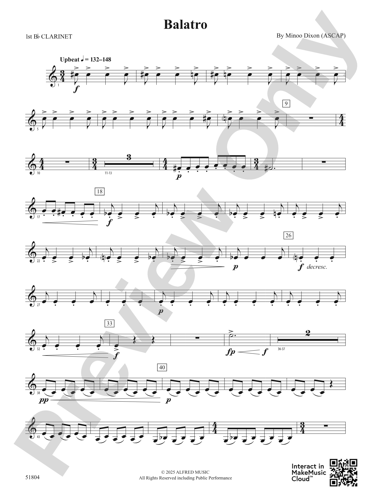Balatro: 1st B-flat Clarinet