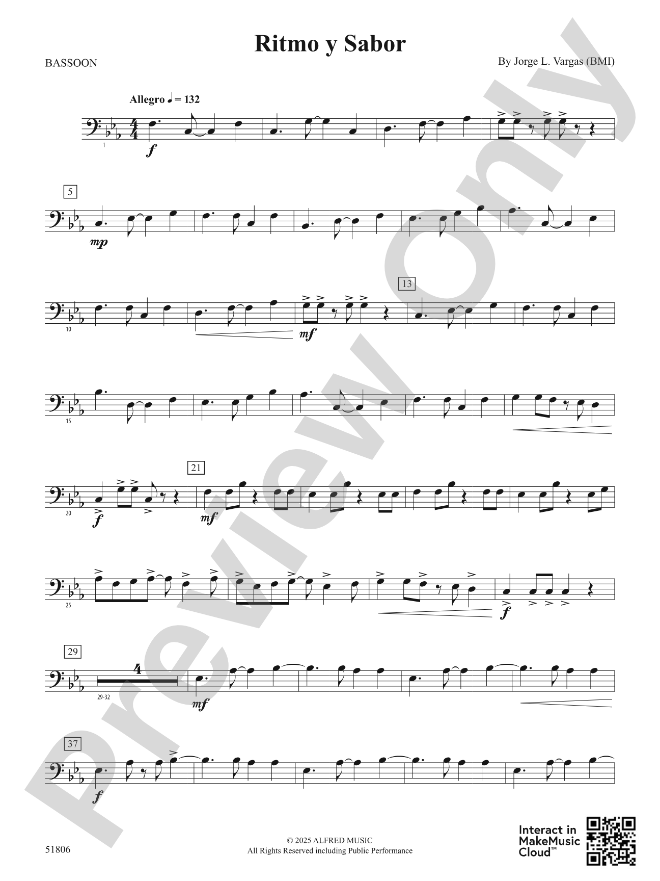 Ritmo y Sabor: Bassoon