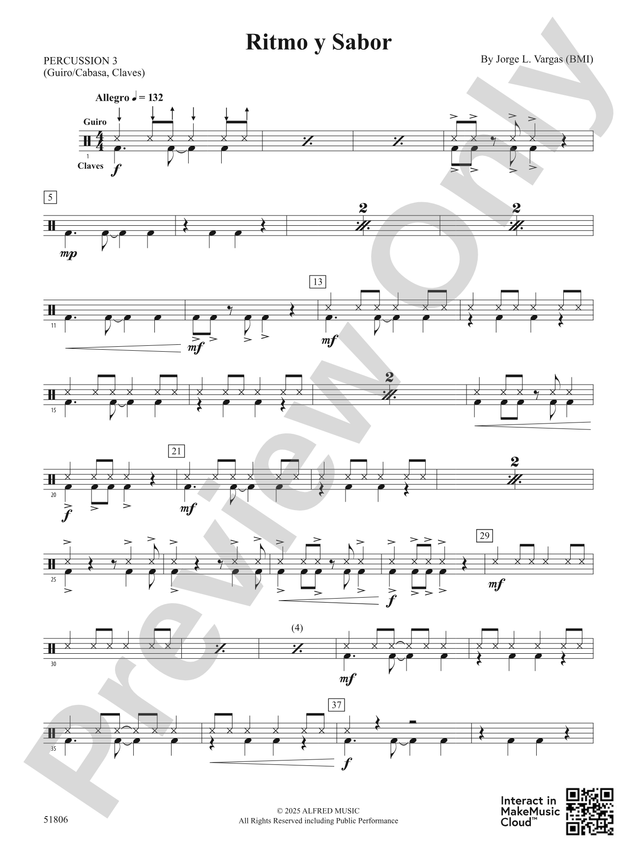 Ritmo y Sabor: 3rd Percussion