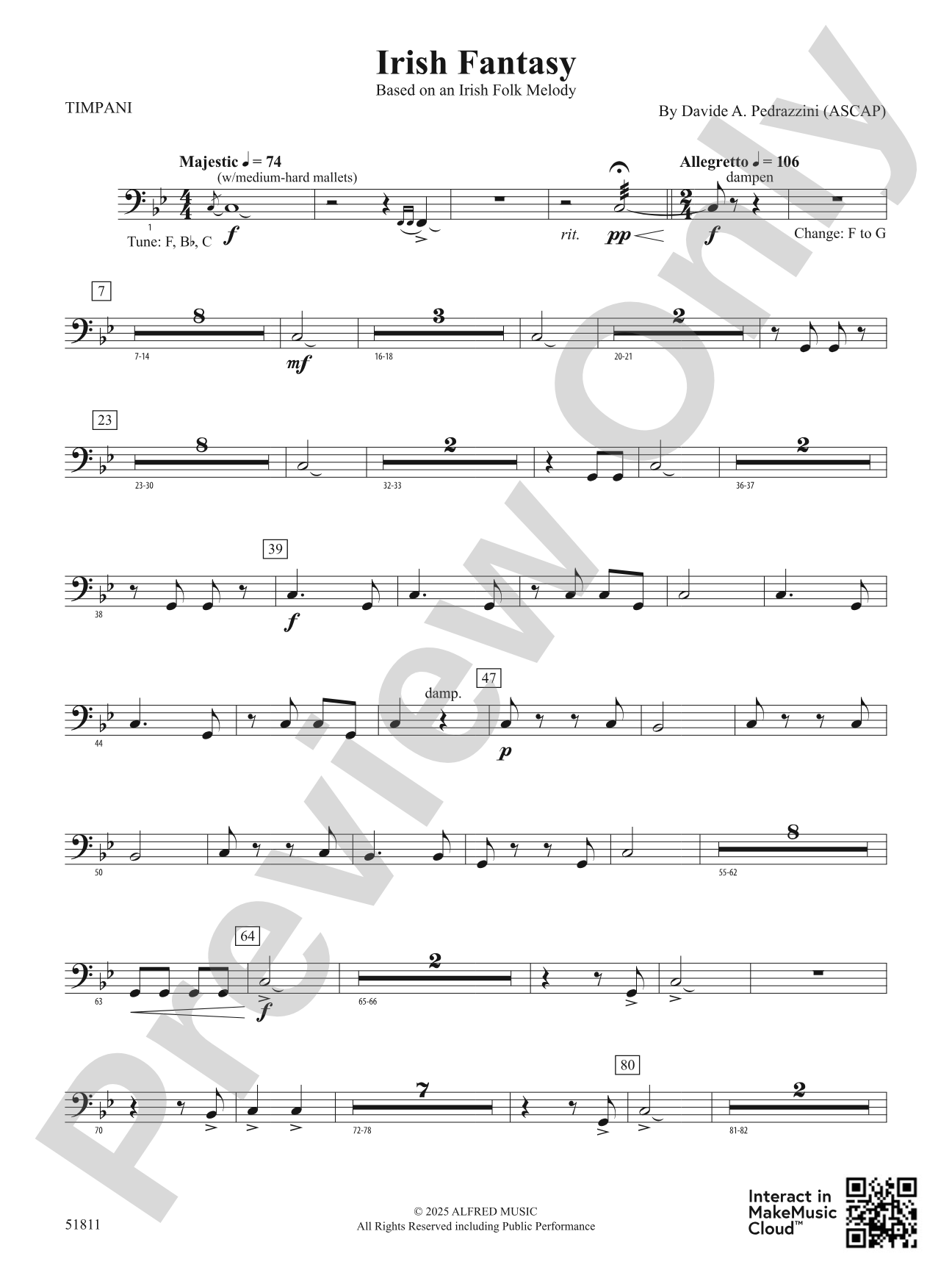 Irish Fantasy: Timpani