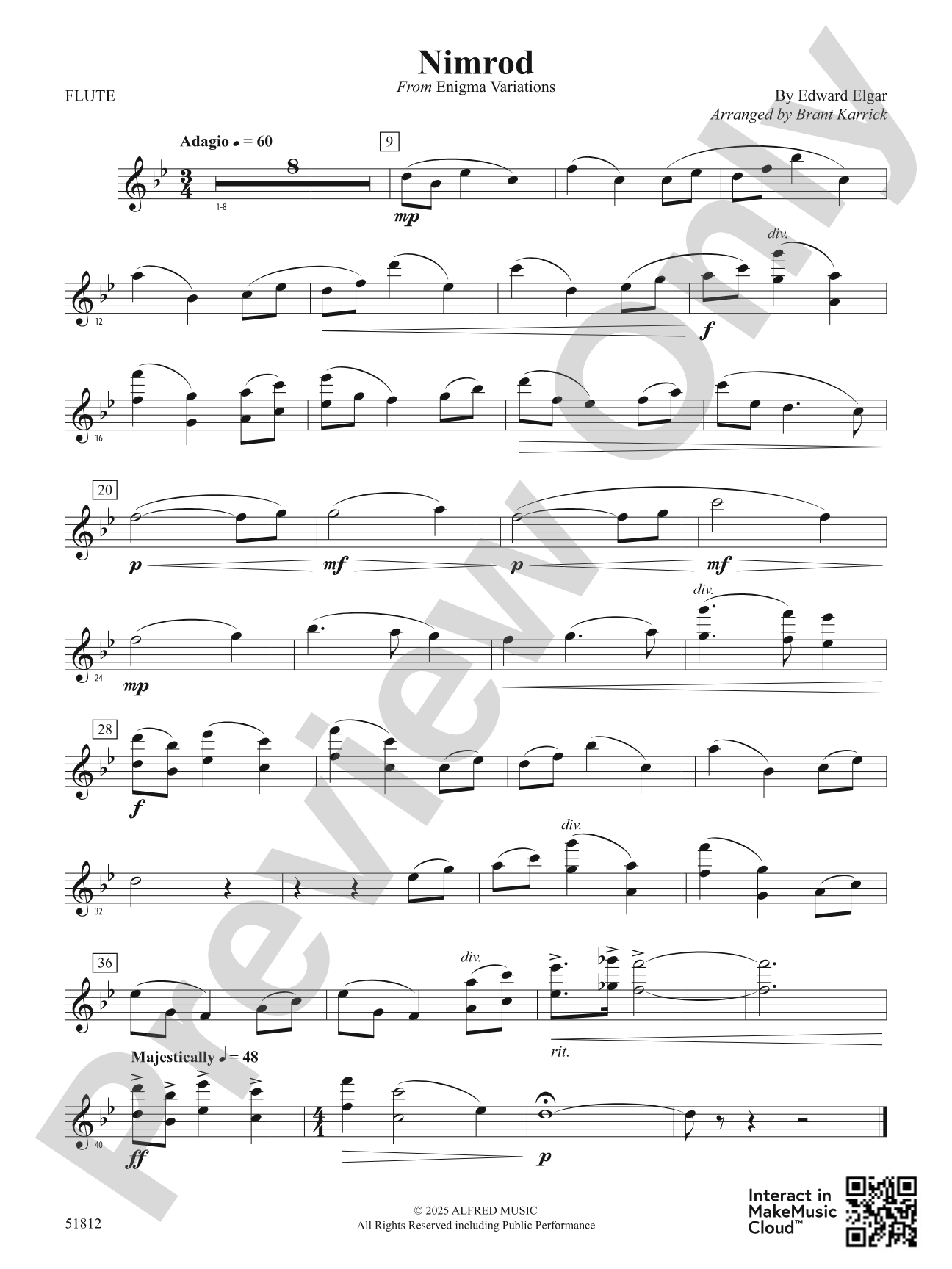 Nimrod: Flute