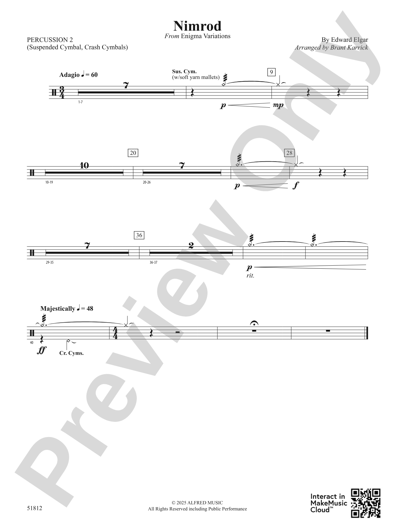 Nimrod: 2nd Percussion