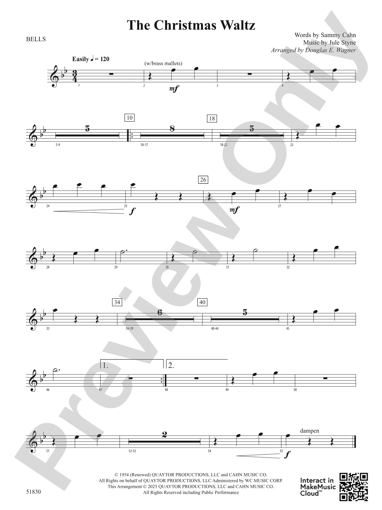 The Christmas Waltz: Mallets