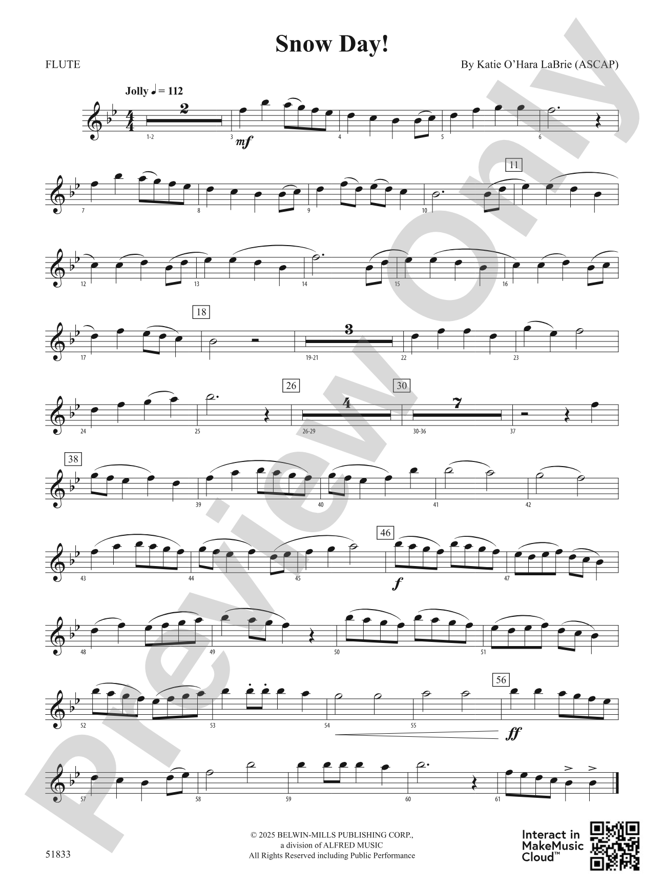 Snow Day!: Flute