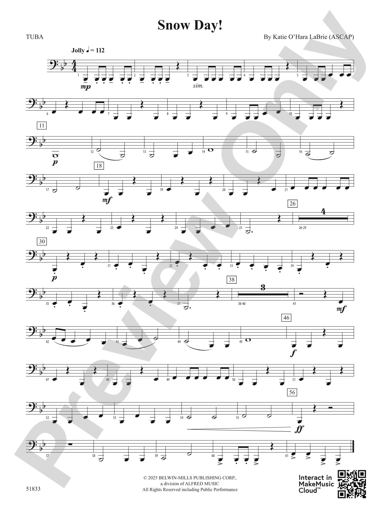 Snow Day!: Tuba