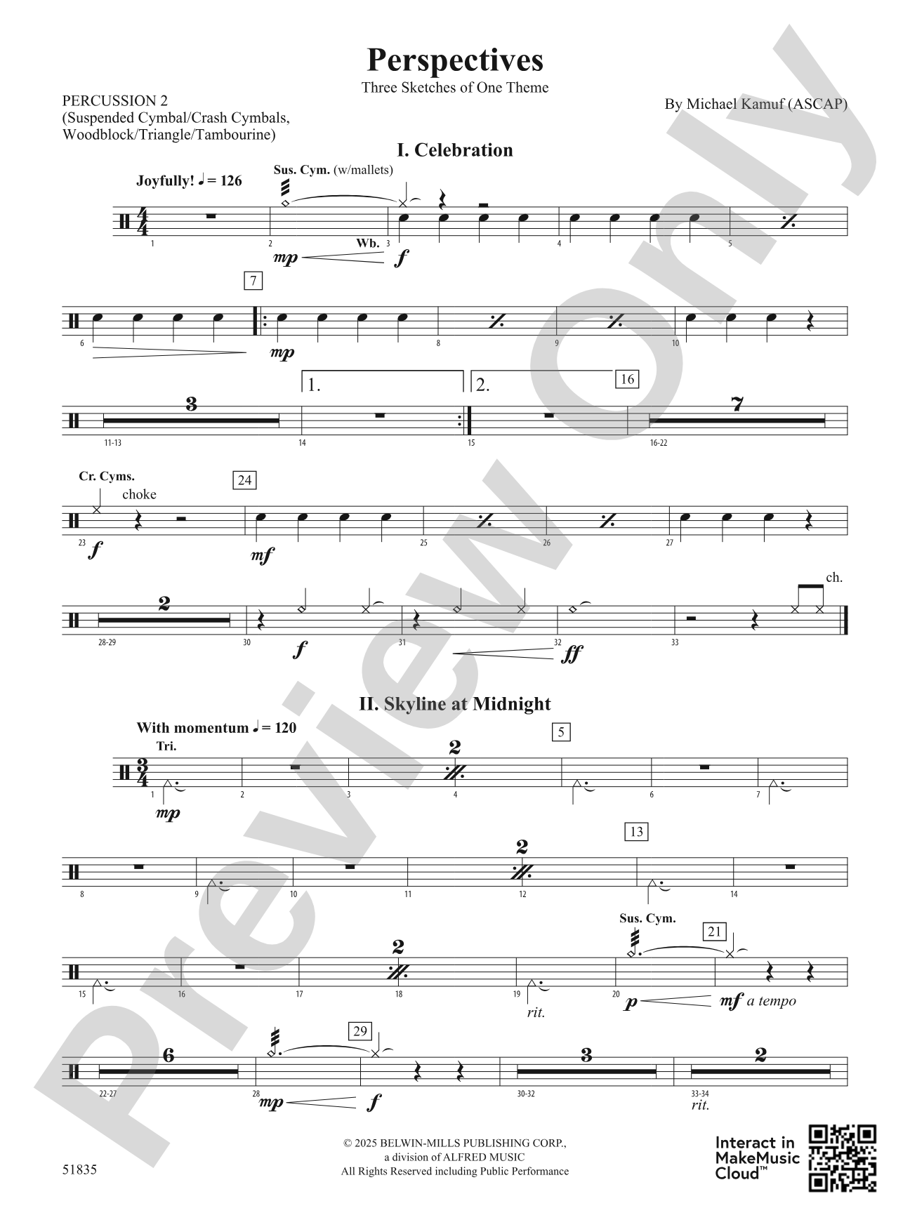 Perspectives: 2nd Percussion