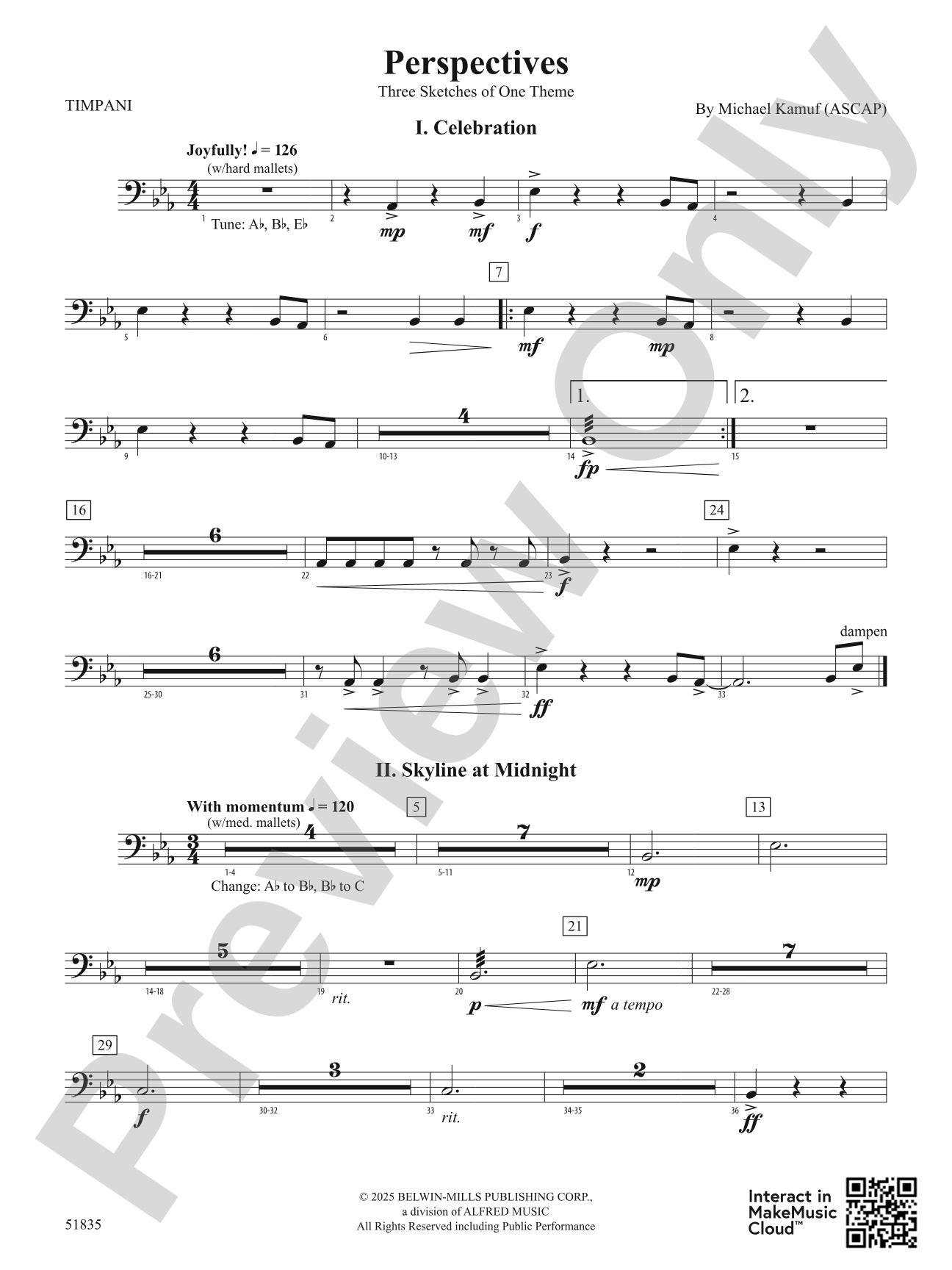 Perspectives: Timpani