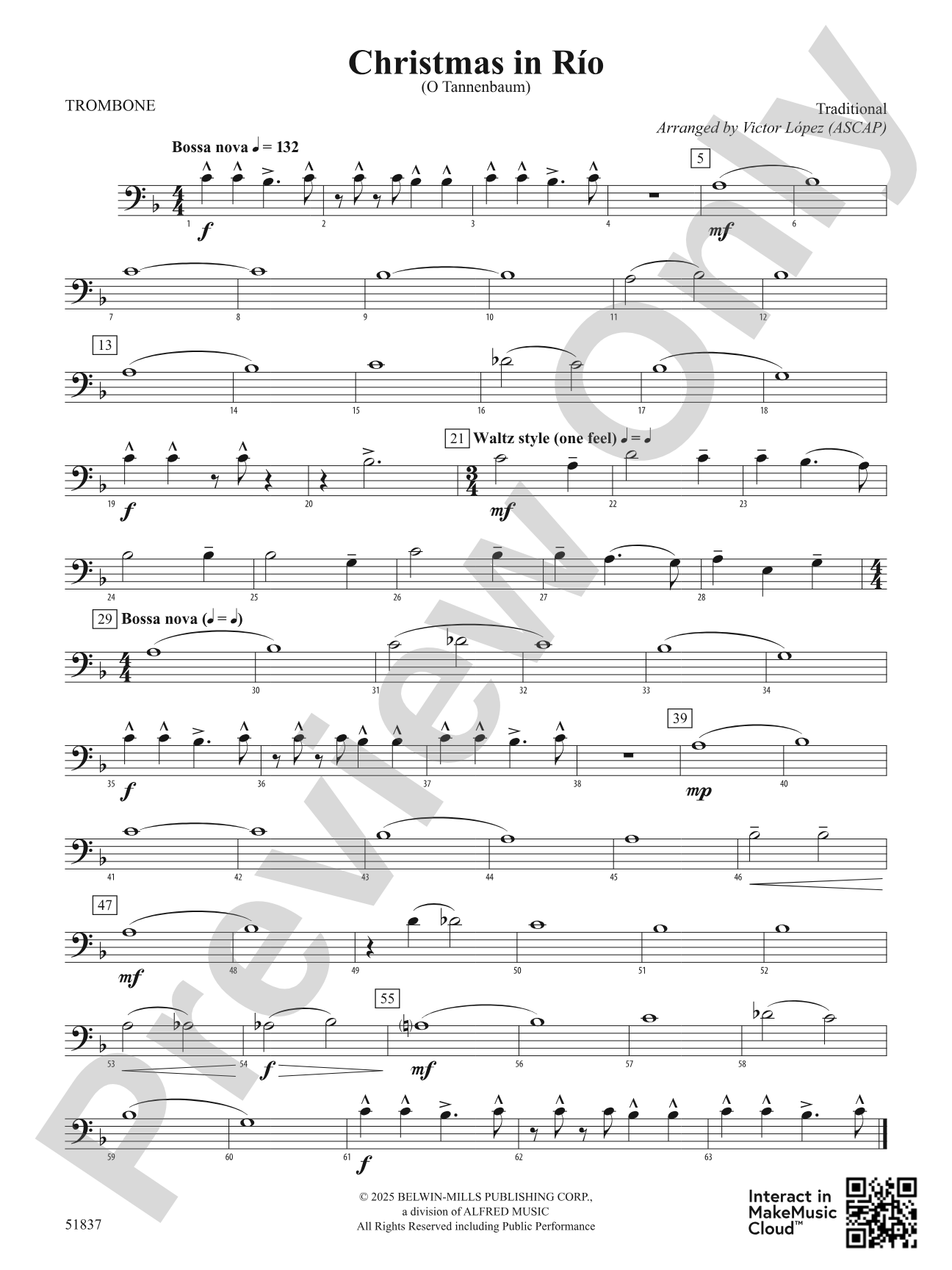 Christmas in Río: 1st Trombone