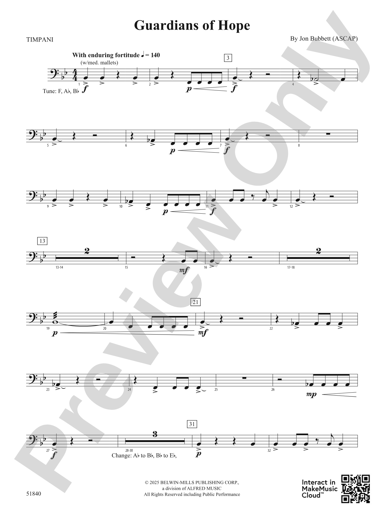 Guardians of Hope: Timpani