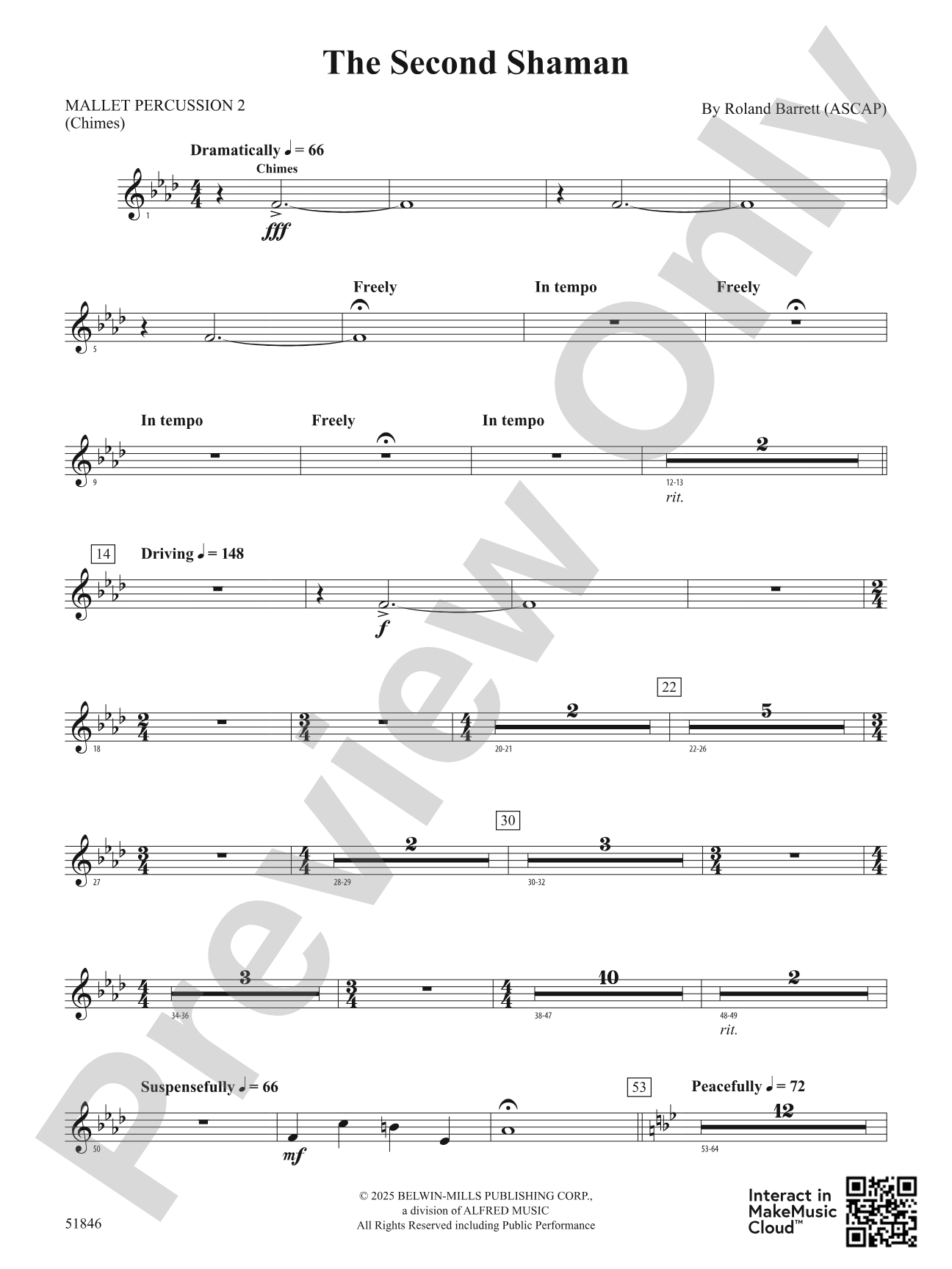 The Second Shaman: 2nd Mallet Percussion