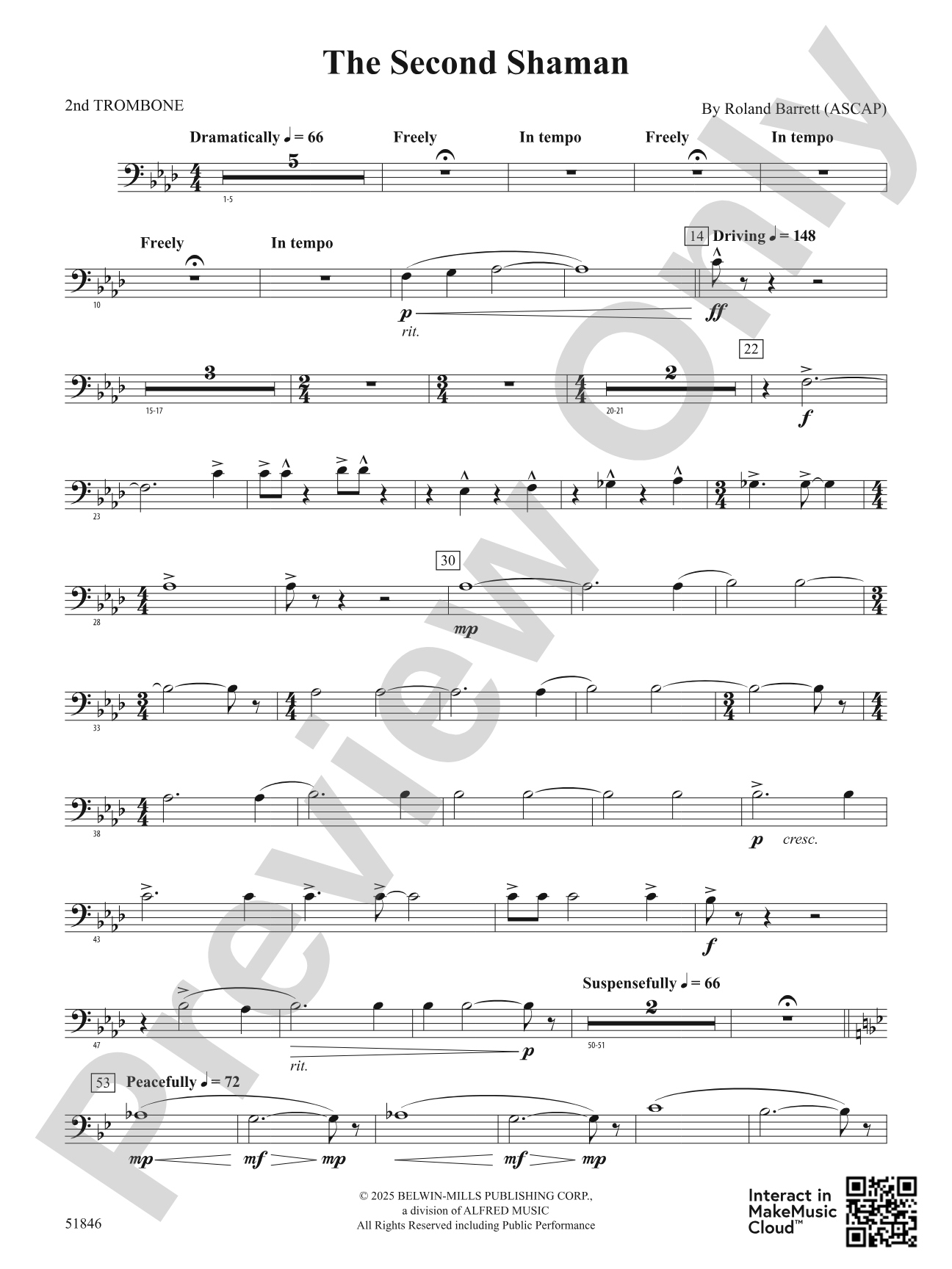 The Second Shaman: 2nd Trombone