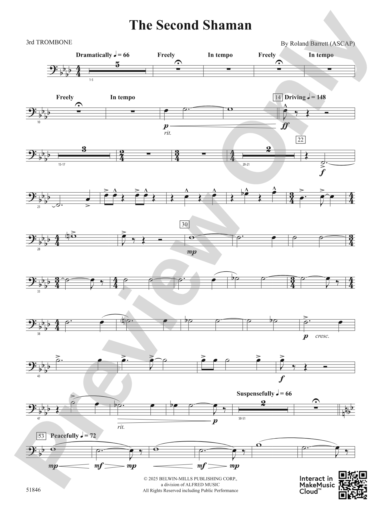 The Second Shaman: 3rd Trombone