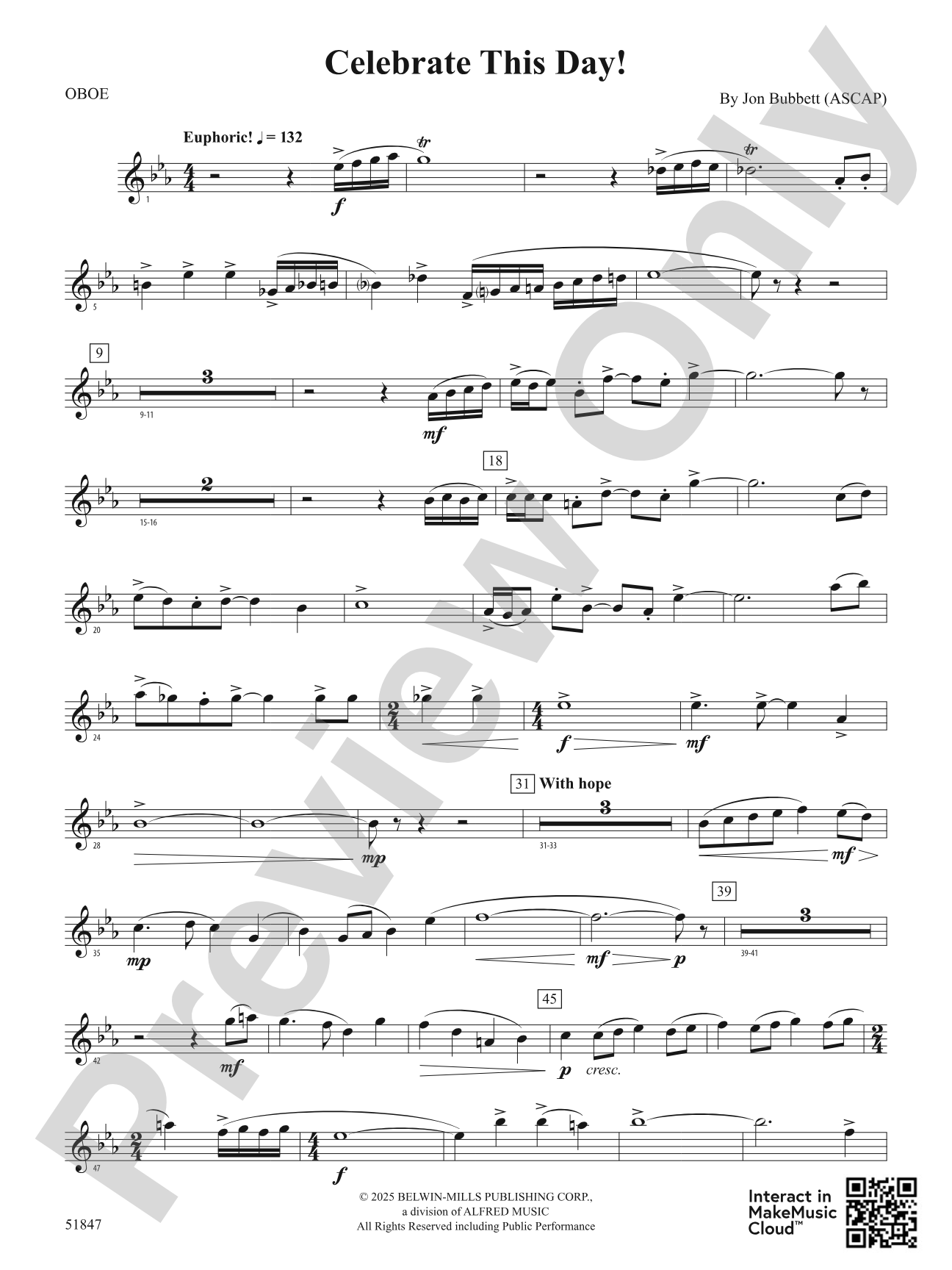 Celebrate This Day!: Oboe