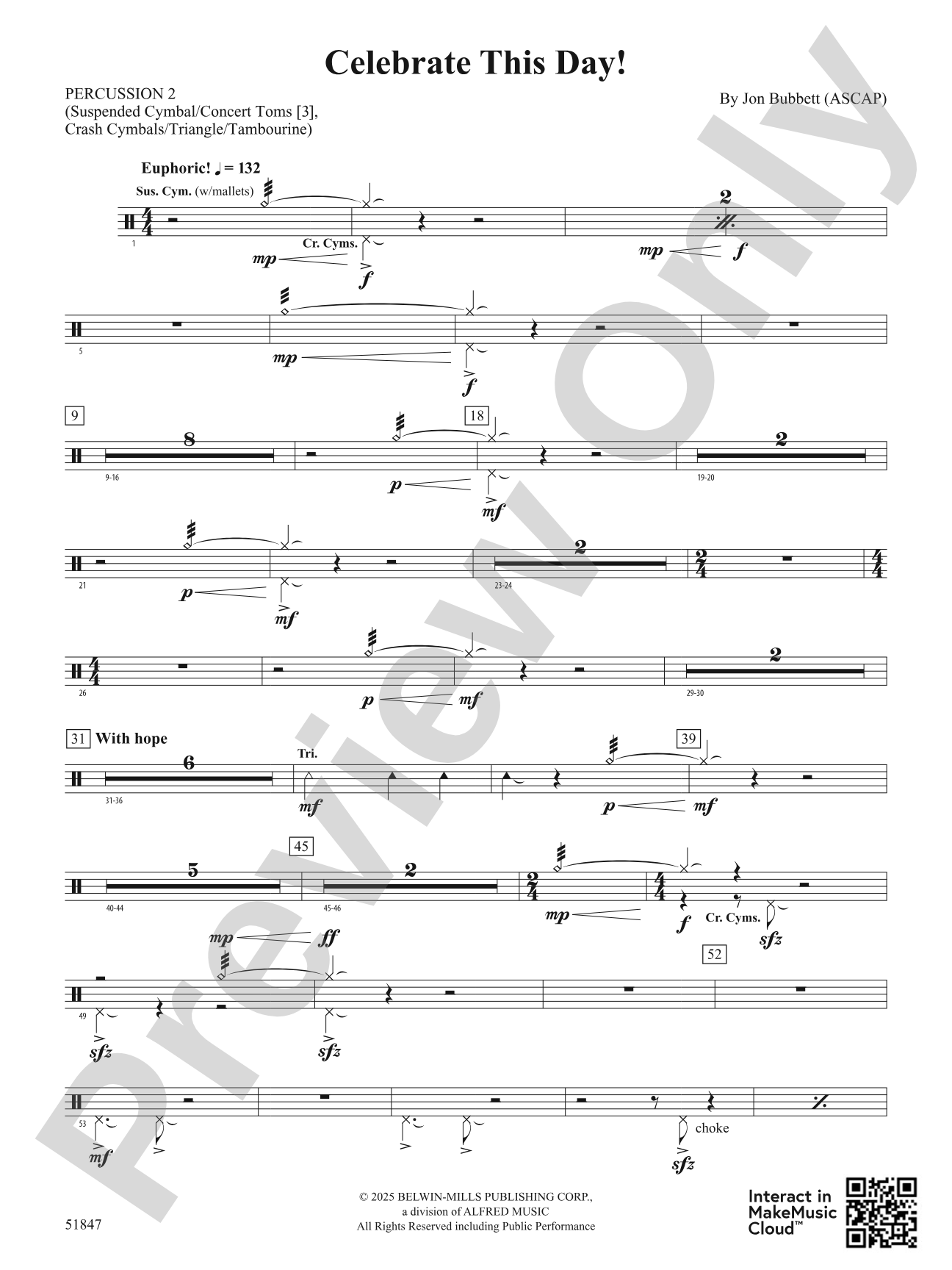 Celebrate This Day!: 2nd Percussion