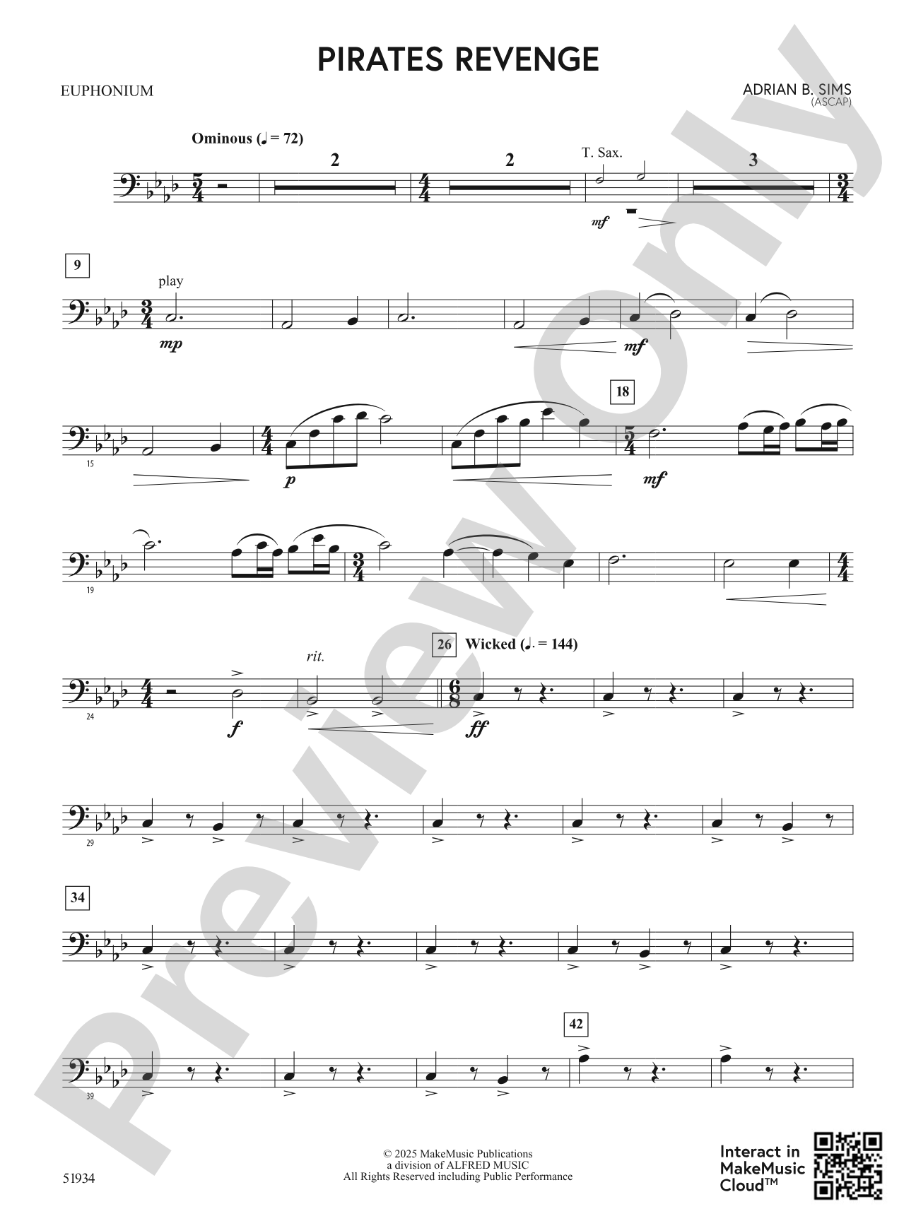 Pirates Revenge: Baritone B.C.