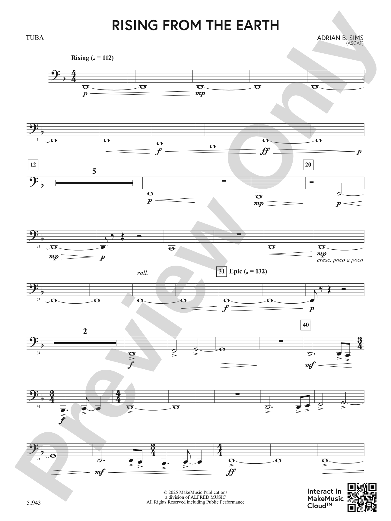 Rising From the Earth: Tuba