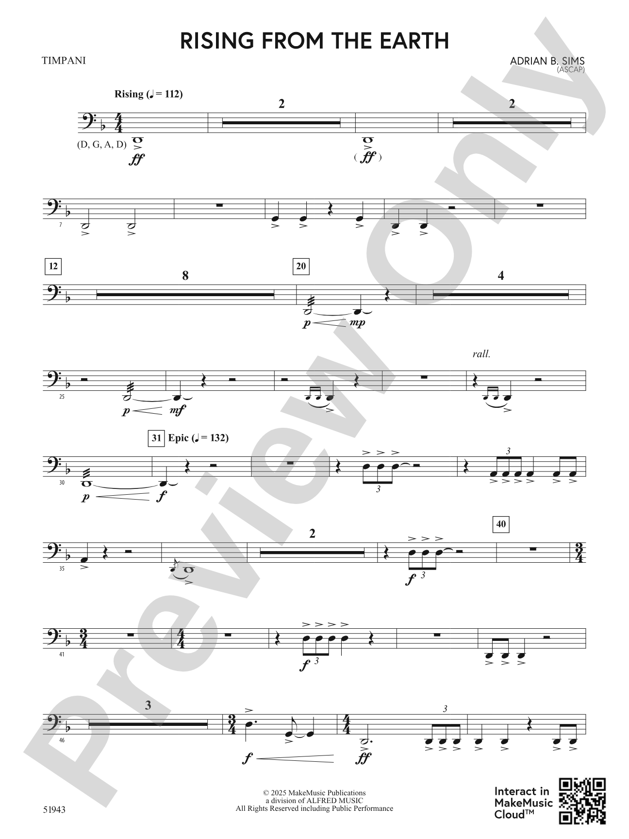Rising From the Earth: Timpani