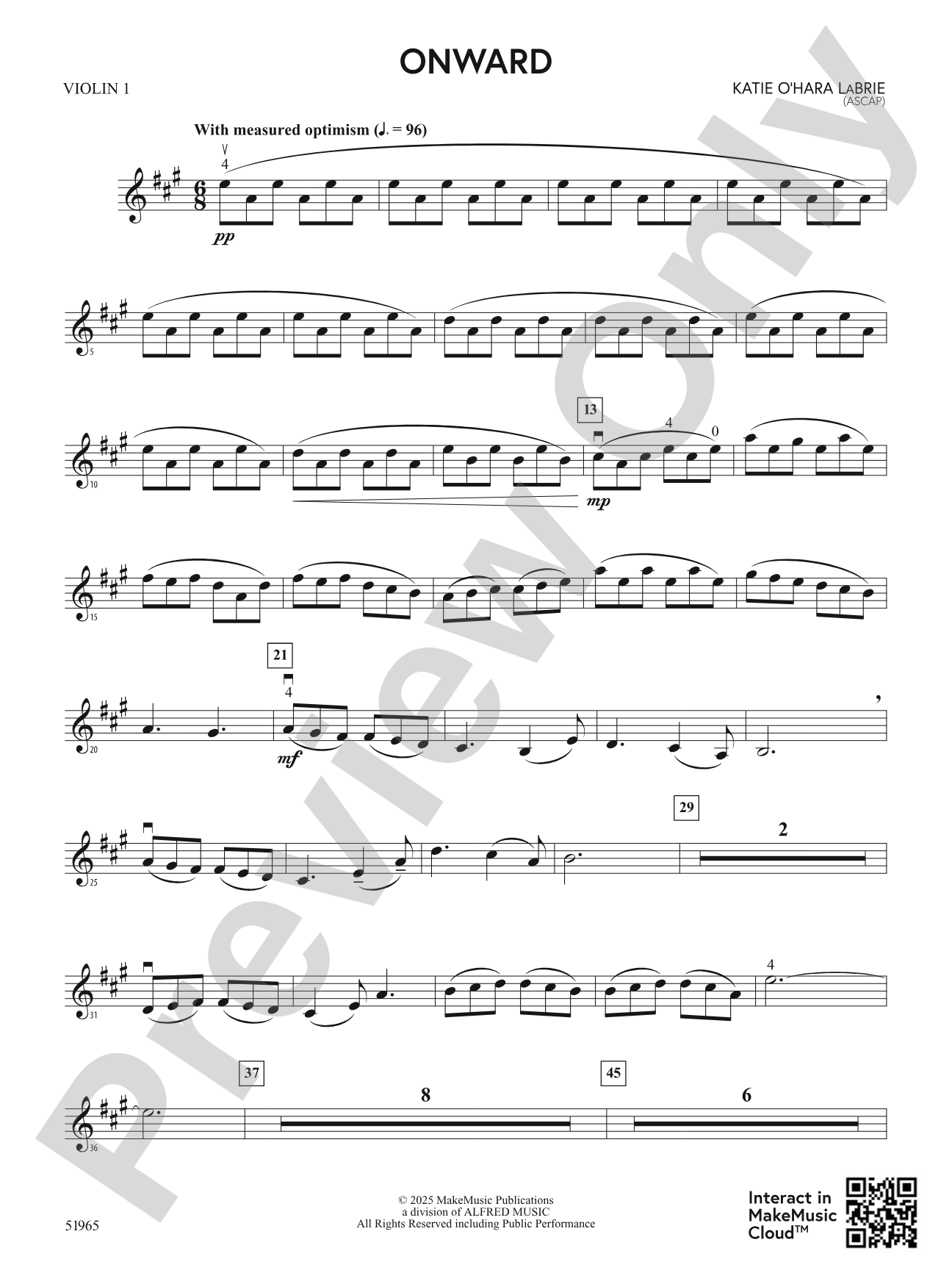 Onward: 1st Violin