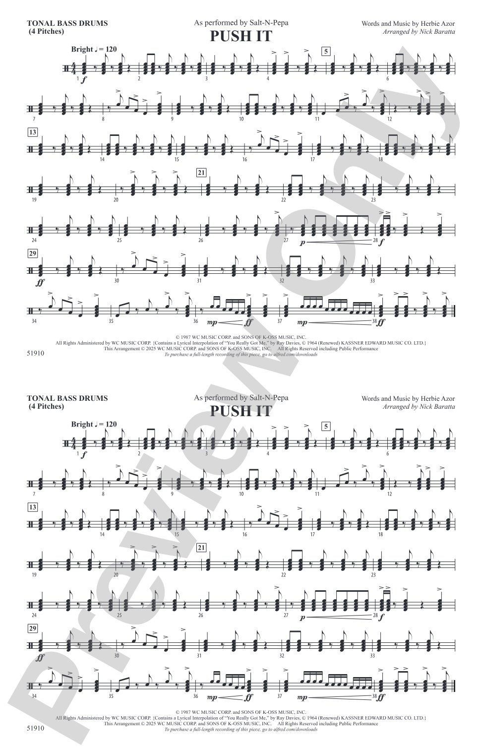Push It: Tonal Bass Drum