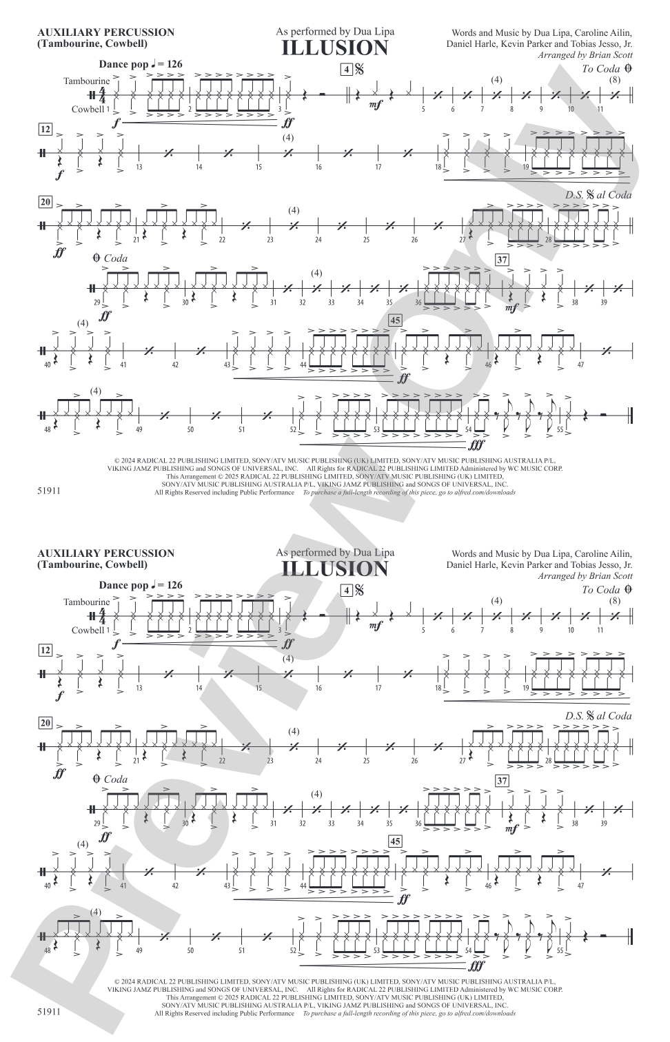 Illusion: Auxiliary Percussion