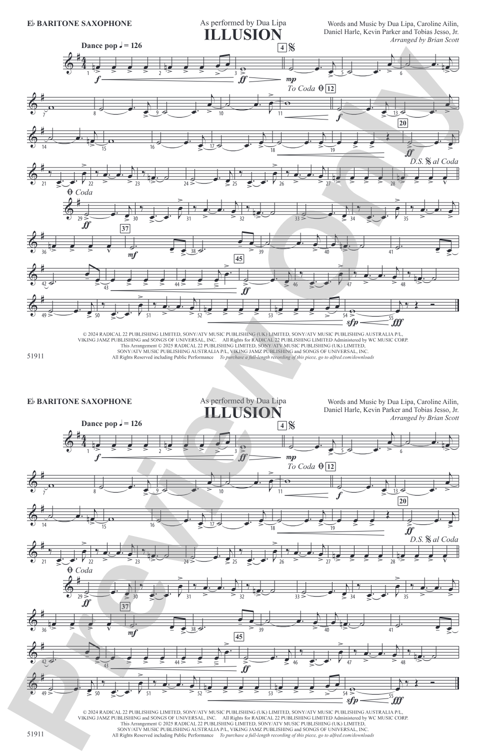 Illusion: E-flat Baritone Saxophone