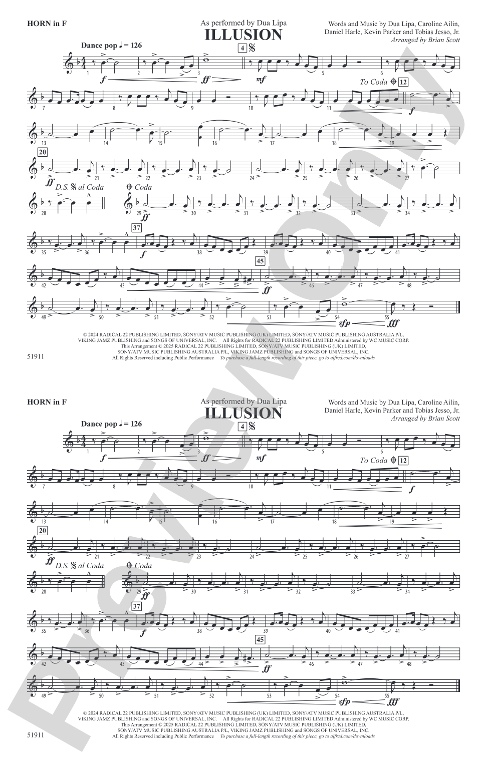 Illusion: 1st F Horn