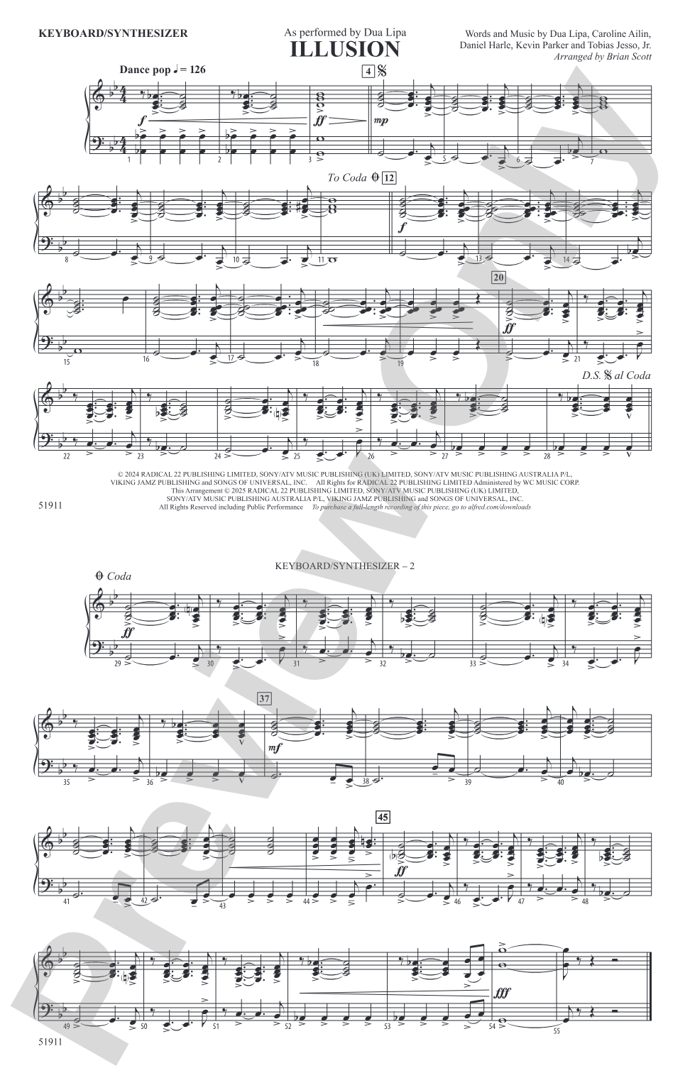Illusion: Piano Accompaniment