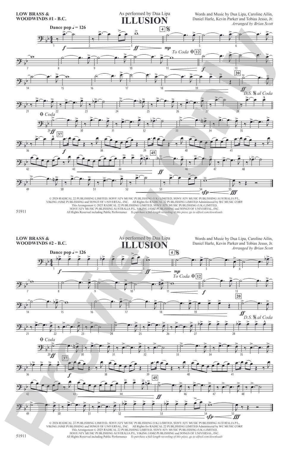 Illusion: Low Brass & Woodwinds #1 - Bass Clef