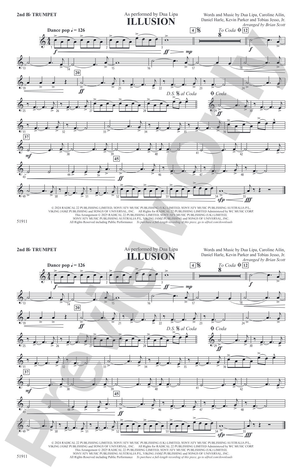 Illusion: 2nd B-flat Trumpet
