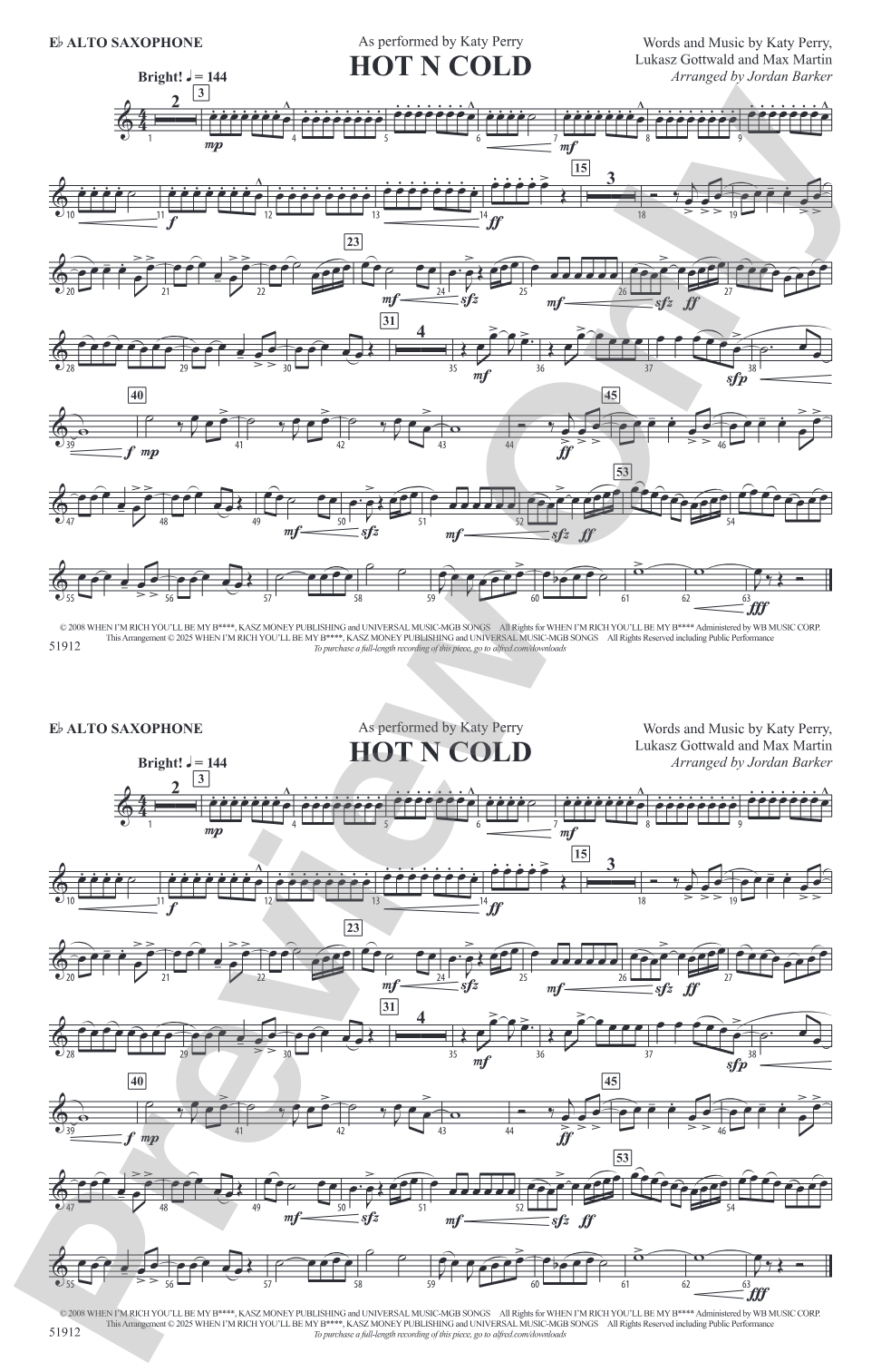 Hot N Cold: E-flat Alto Saxophone