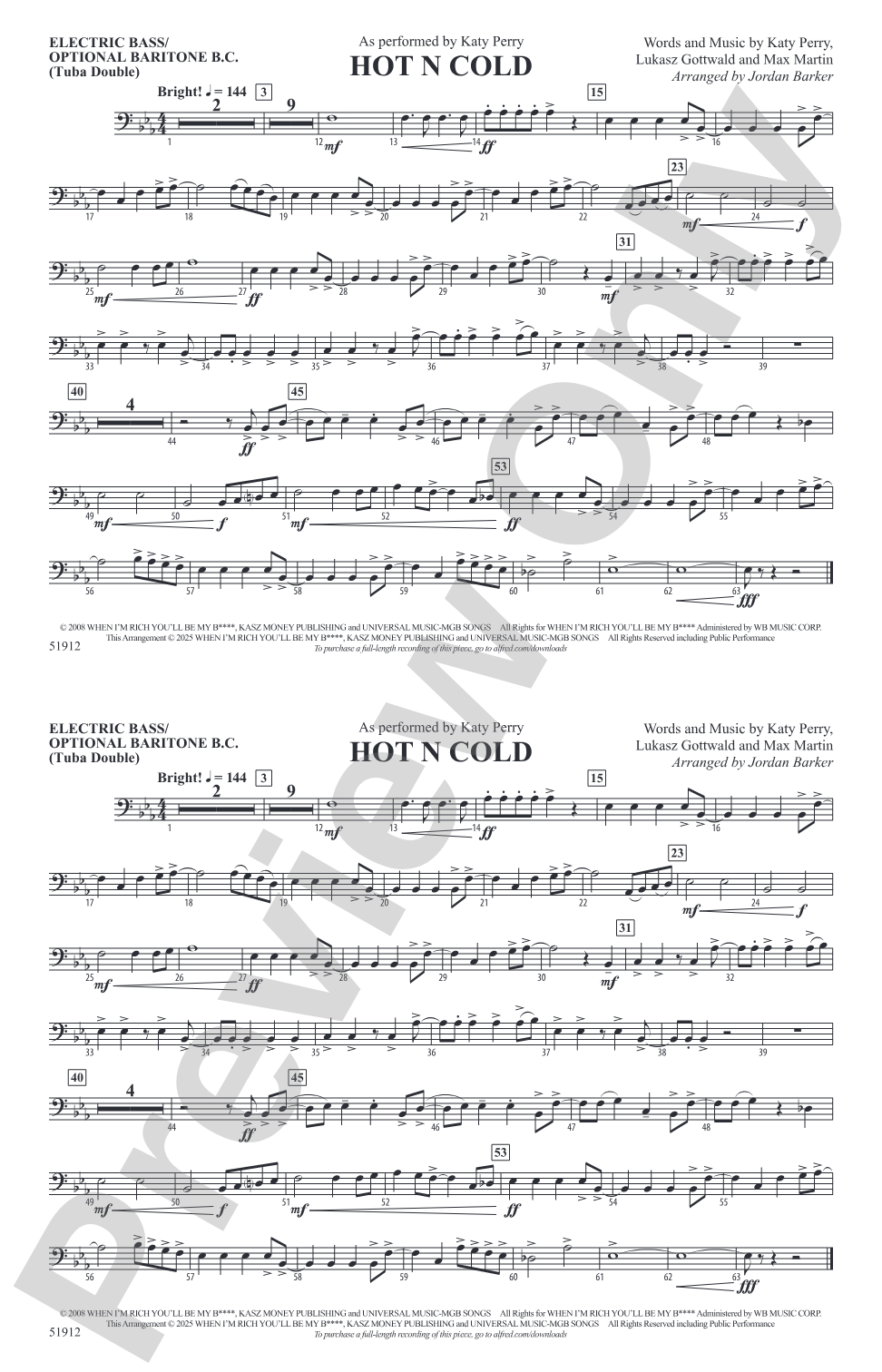 Hot N Cold: Electric Bass