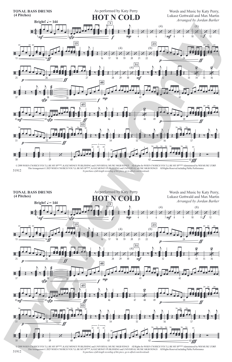 Hot N Cold: Tonal Bass Drum