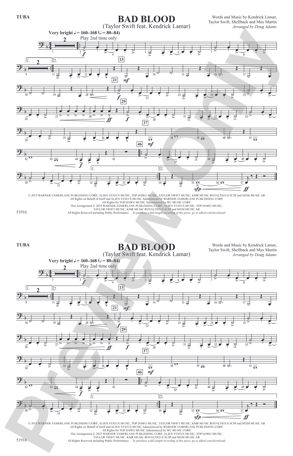 Bad Blood: Tuba